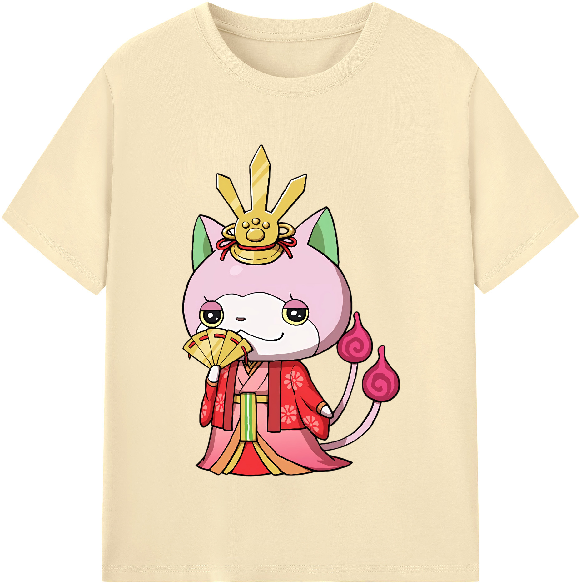 （画像用） 妖怪ウォッチ Yo-kai Watch 綿100％半袖Tシャツ（フロントプリント）