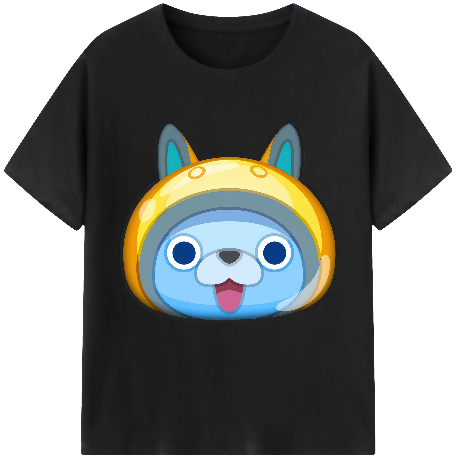 （画像用） 妖怪ウォッチ Yo-kai Watch 綿100％半袖Tシャツ（フロントプリント）
