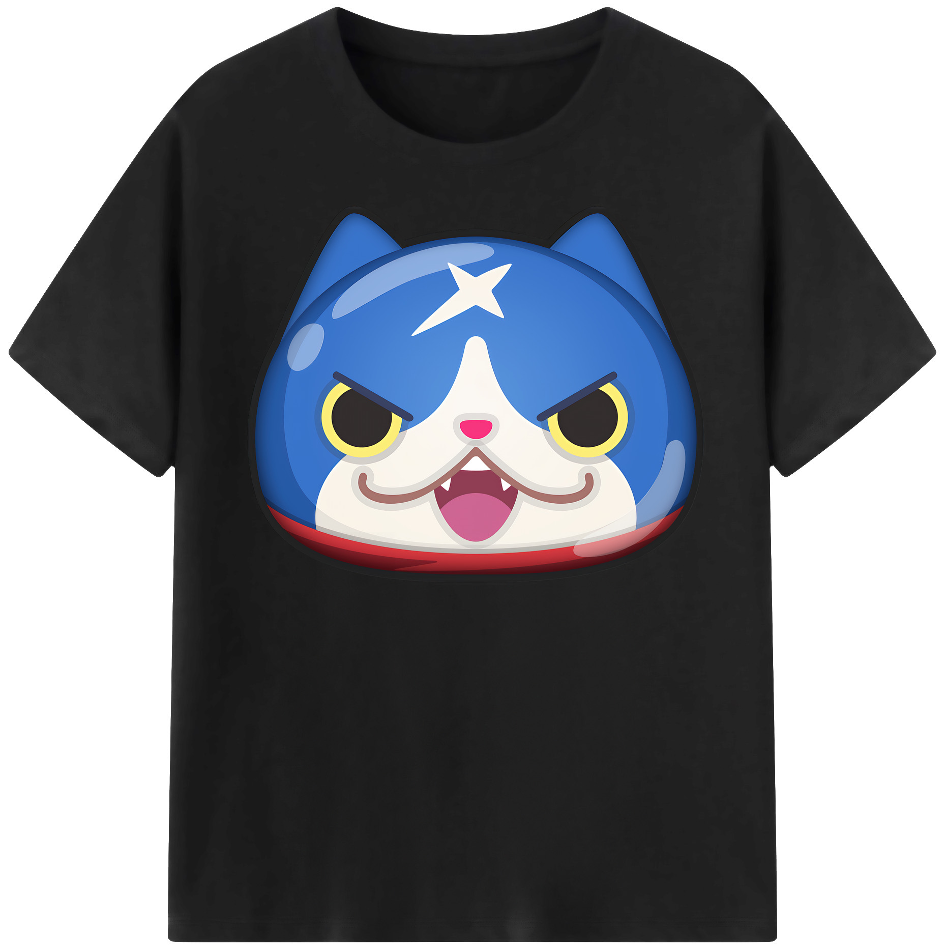 （画像用） 妖怪ウォッチ Yo-kai Watch 綿100％半袖Tシャツ（フロントプリント）