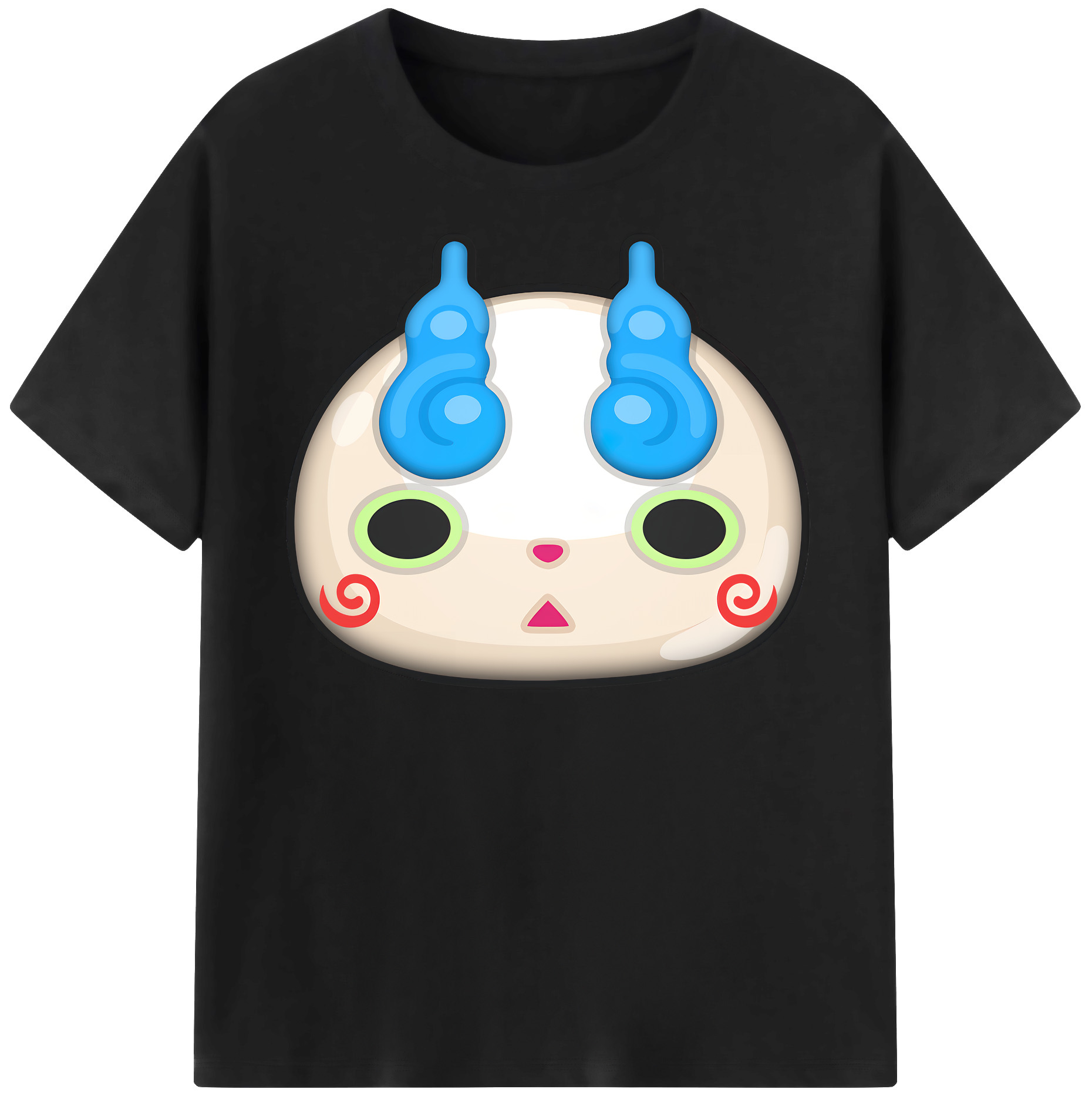 （画像用） 妖怪ウォッチ Yo-kai Watch 綿100％半袖Tシャツ（フロントプリント）