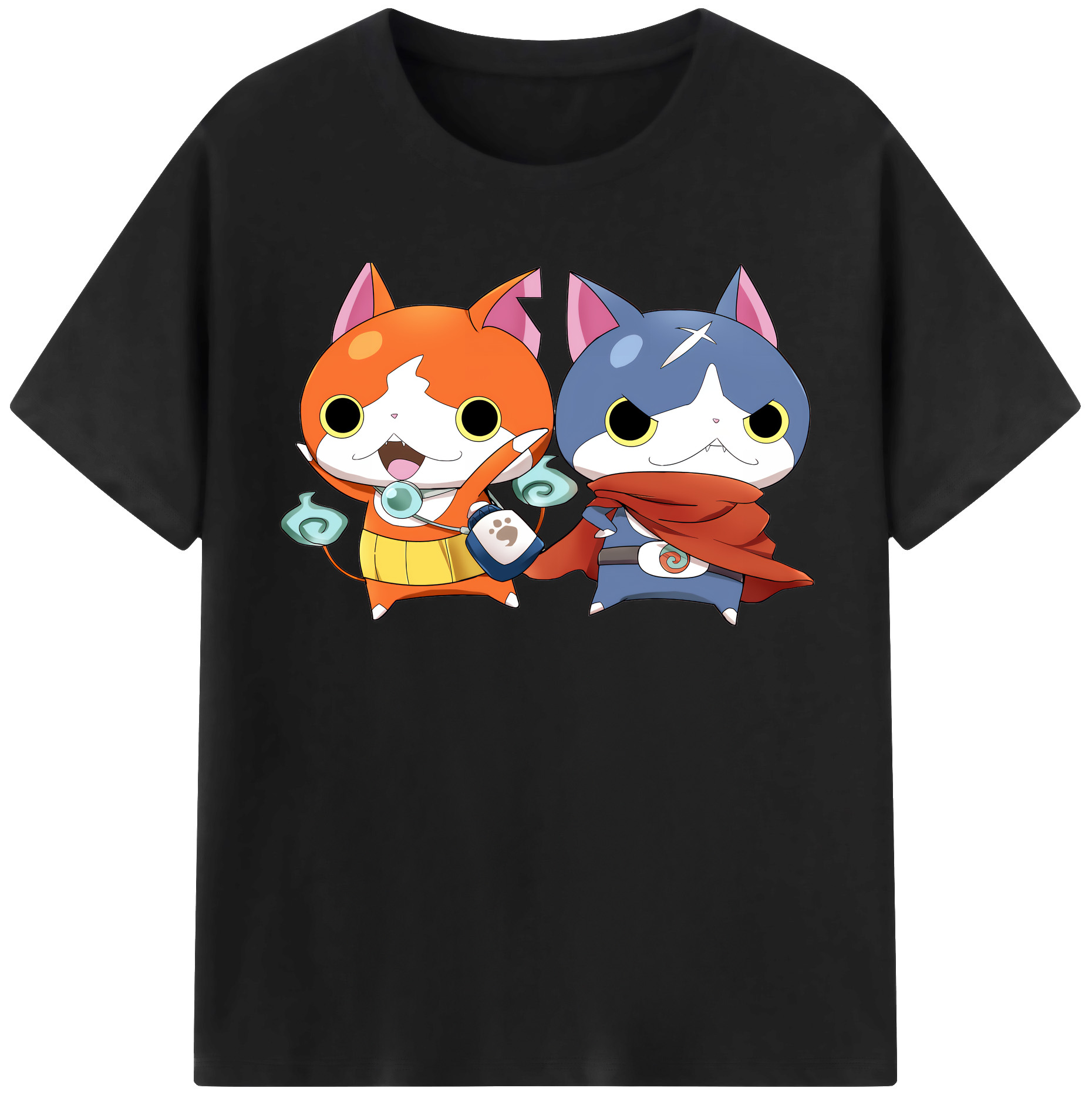 （画像用） 妖怪ウォッチ Yo-kai Watch 綿100％半袖Tシャツ（フロントプリント）
