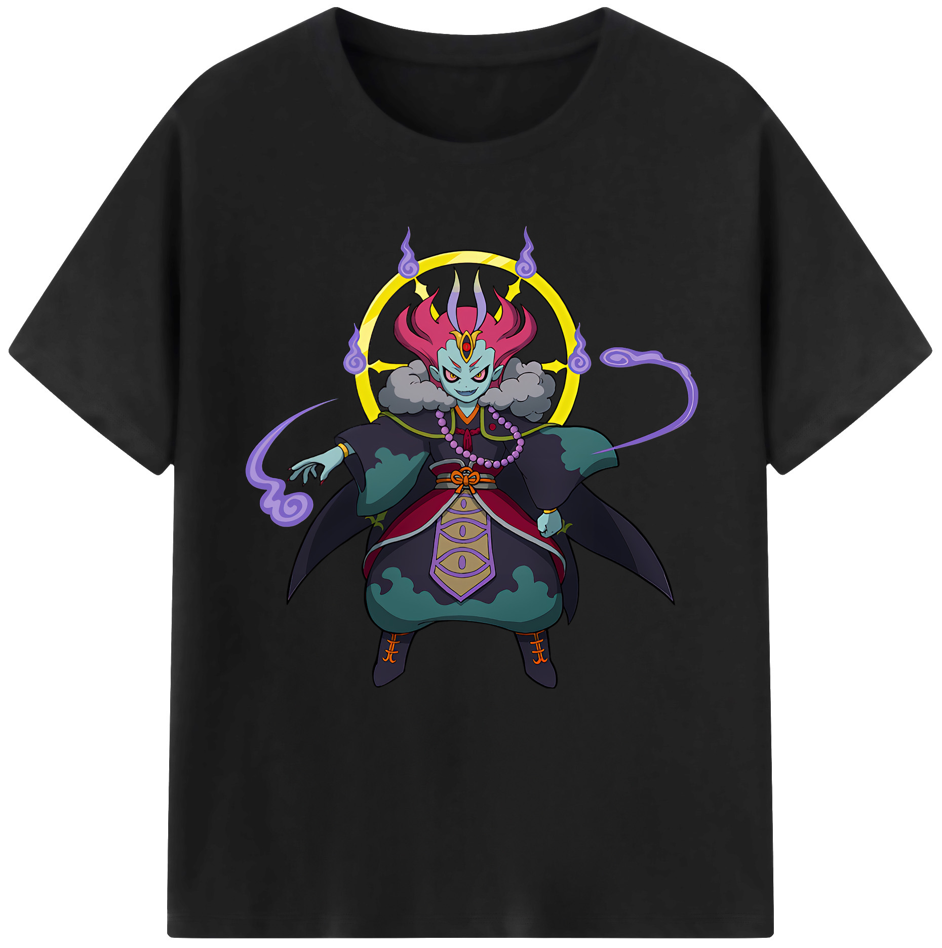 （画像用） 妖怪ウォッチ Yo-kai Watch 綿100％半袖Tシャツ（フロントプリント）