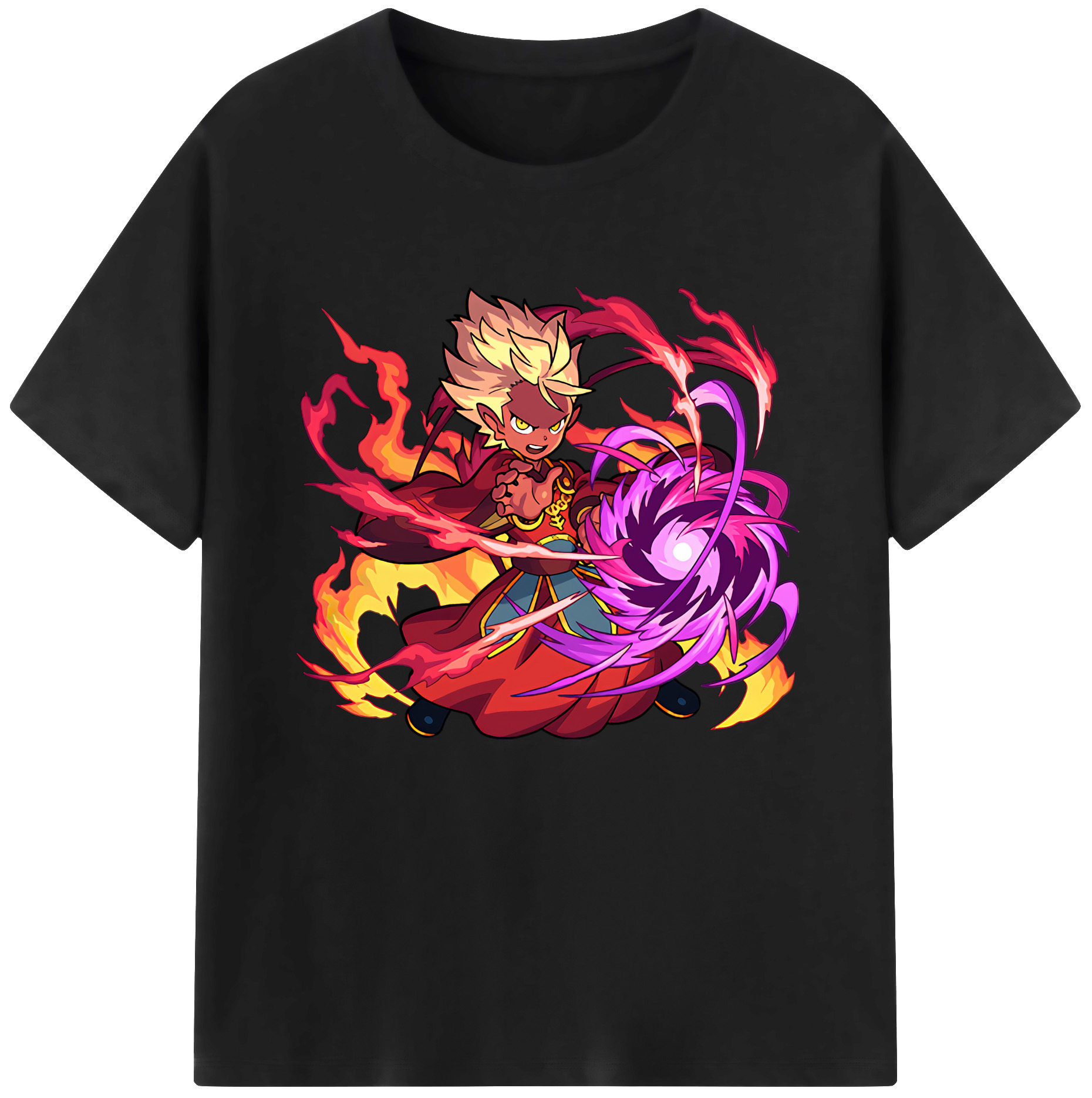 （画像用） 妖怪ウォッチ Yo-kai Watch 綿100％半袖Tシャツ（フロントプリント）