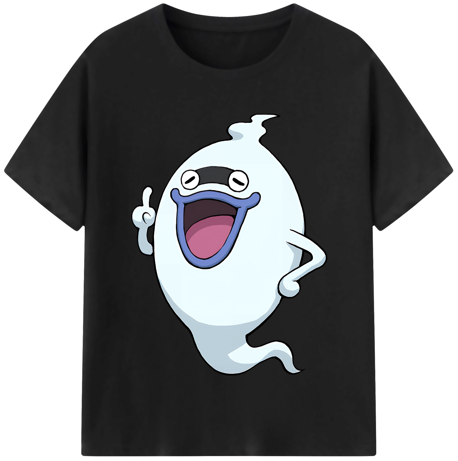 （画像用） 妖怪ウォッチ Yo-kai Watch 綿100％半袖Tシャツ（フロントプリント）
