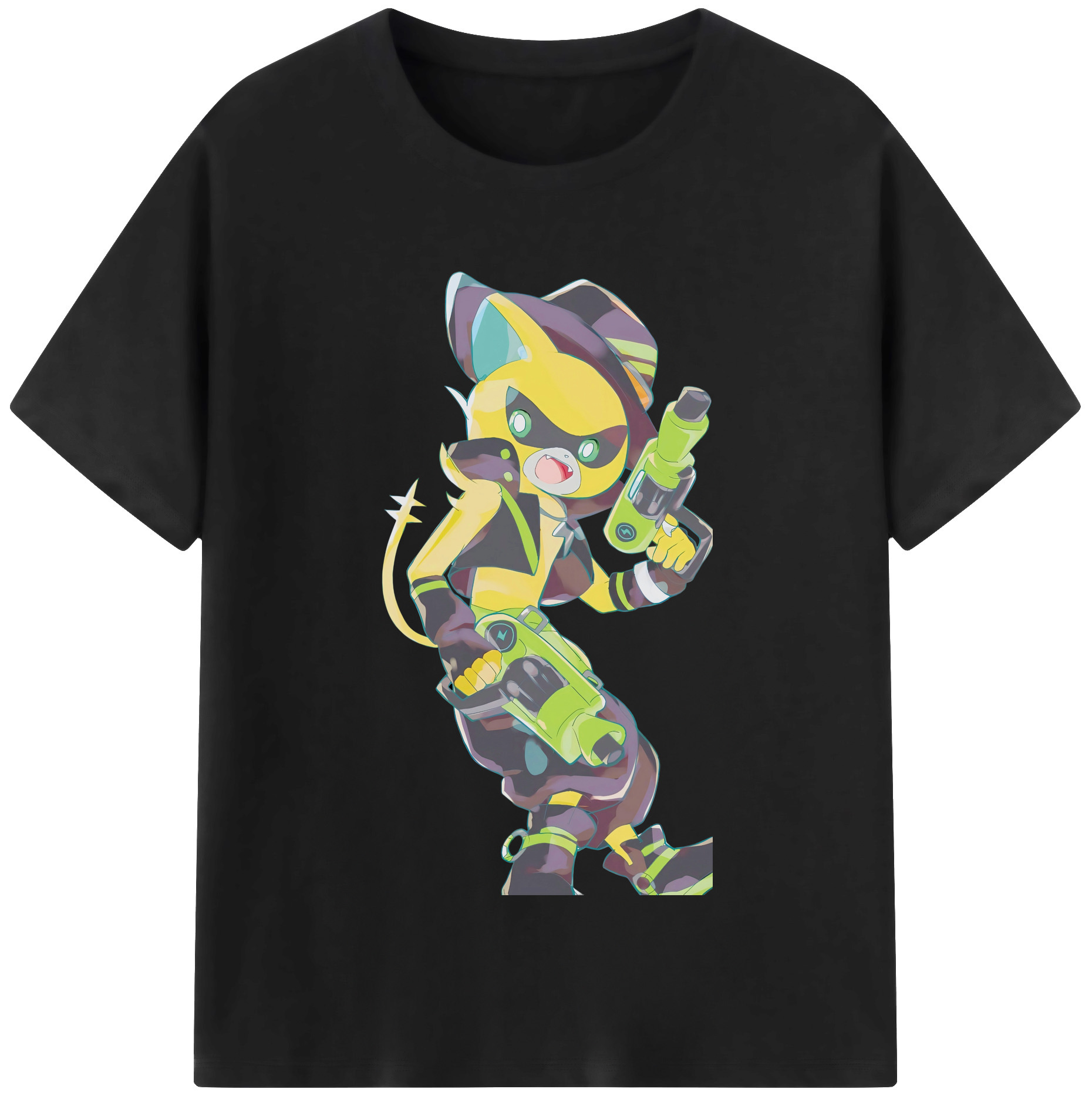 （画像用） 妖怪ウォッチ Yo-kai Watch 綿100％半袖Tシャツ（フロントプリント）