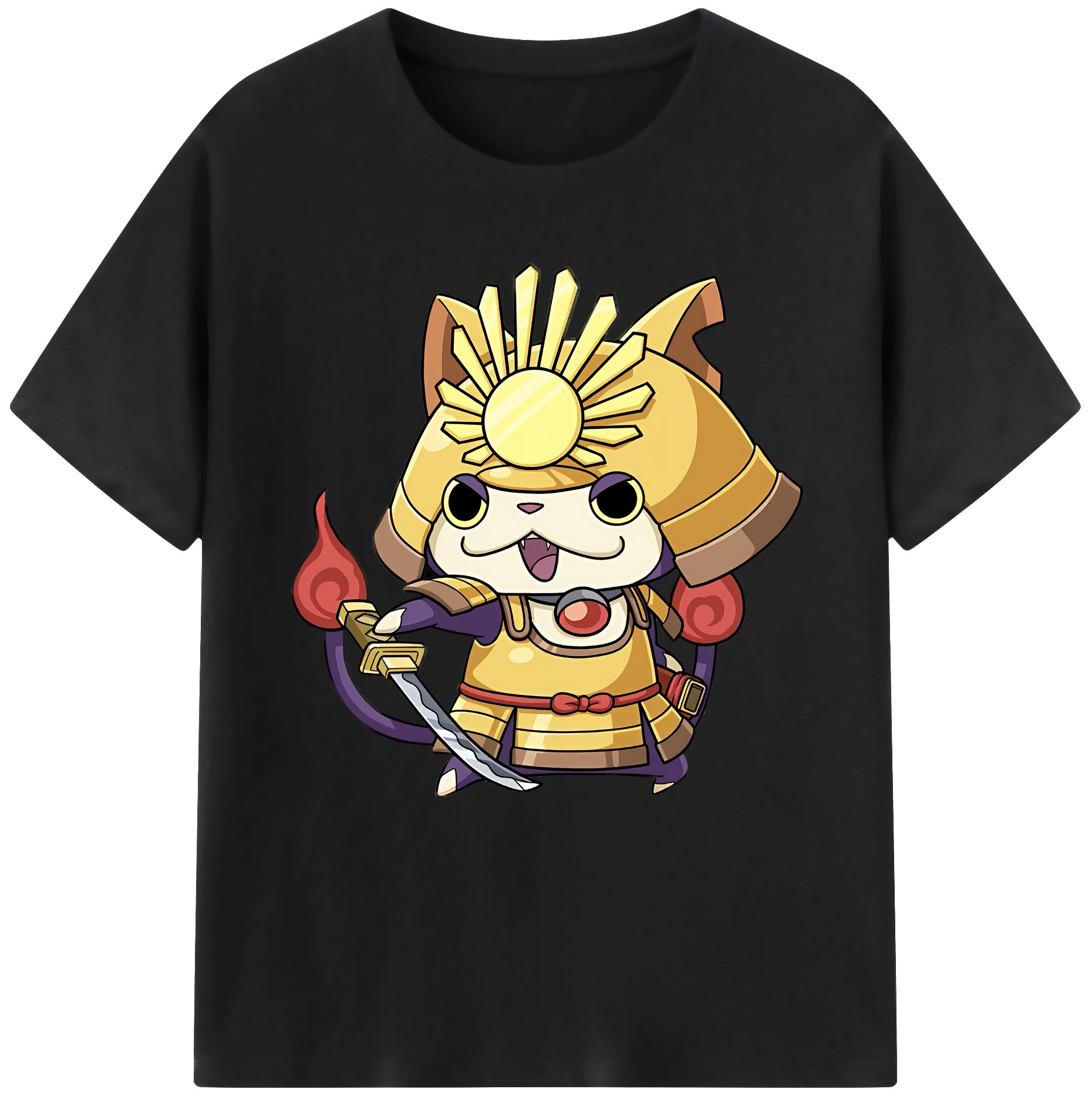 （画像用） 妖怪ウォッチ Yo-kai Watch 綿100％半袖Tシャツ（フロントプリント）
