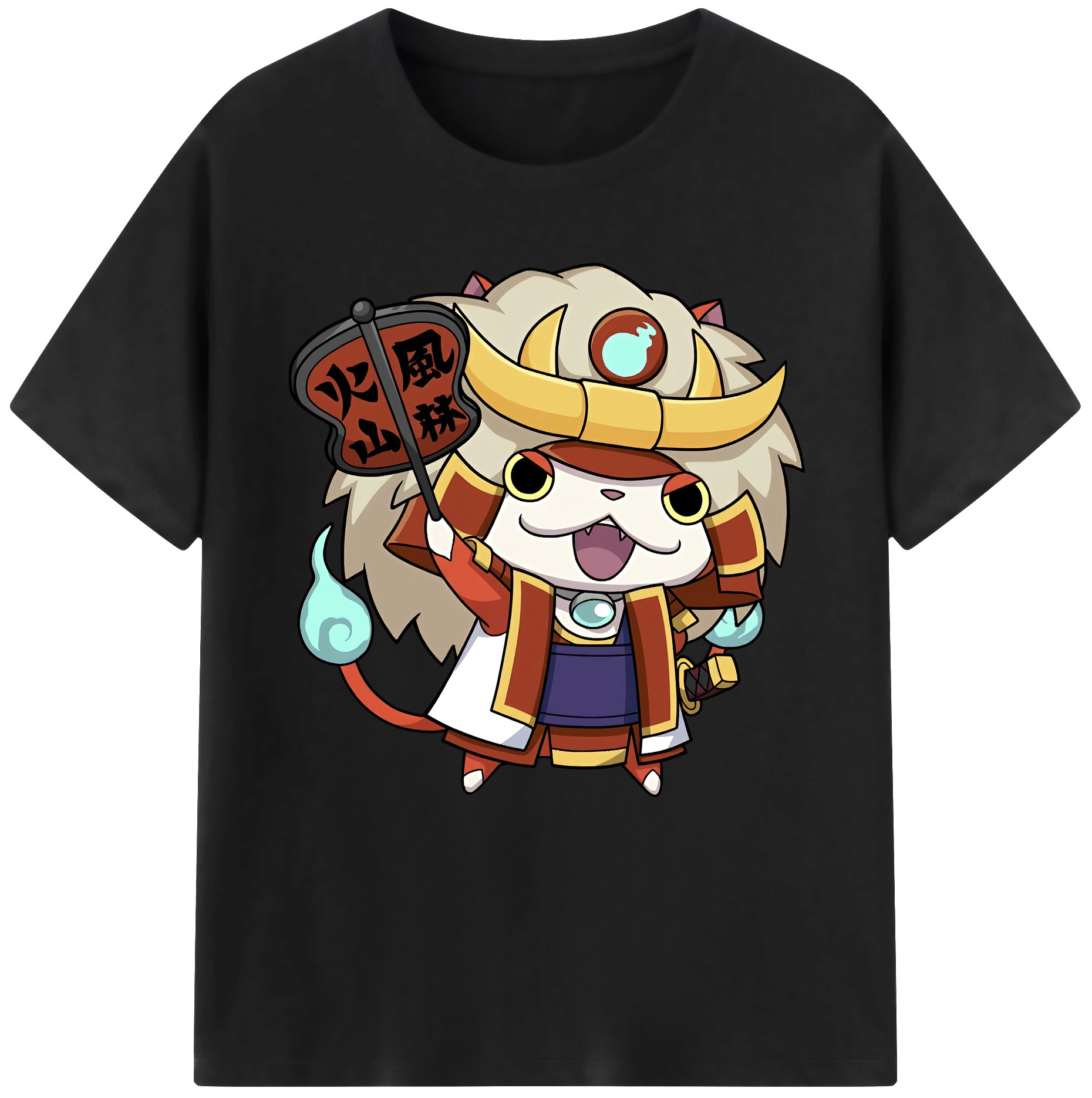 （画像用） 妖怪ウォッチ Yo-kai Watch 綿100％半袖Tシャツ（フロントプリント）
