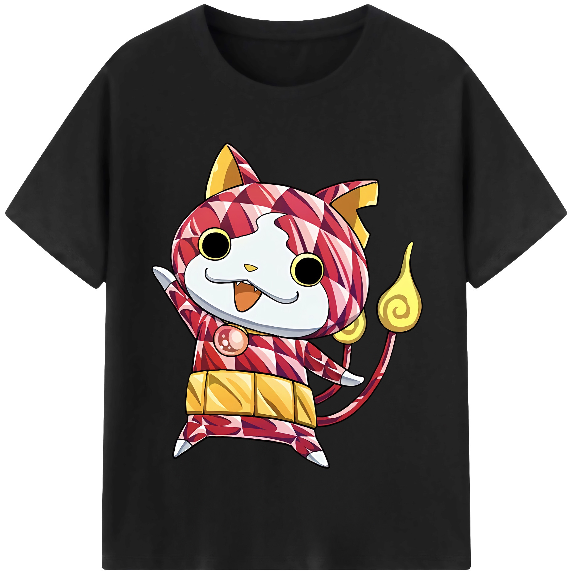 （画像用） 妖怪ウォッチ Yo-kai Watch 綿100％半袖Tシャツ（フロントプリント）