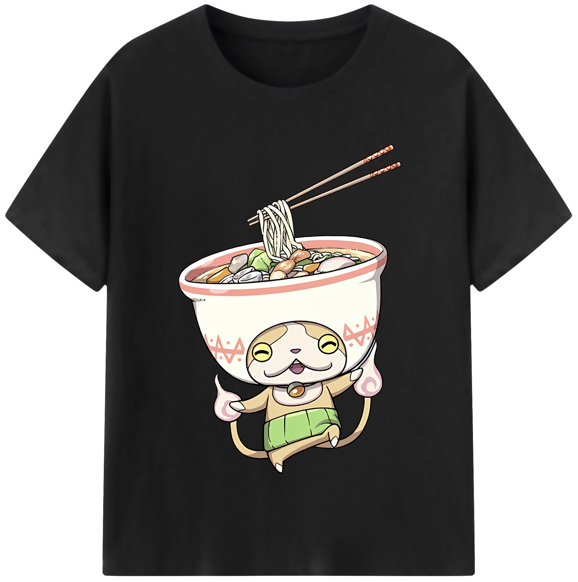 （画像用） 妖怪ウォッチ Yo-kai Watch 綿100％半袖Tシャツ（フロントプリント）