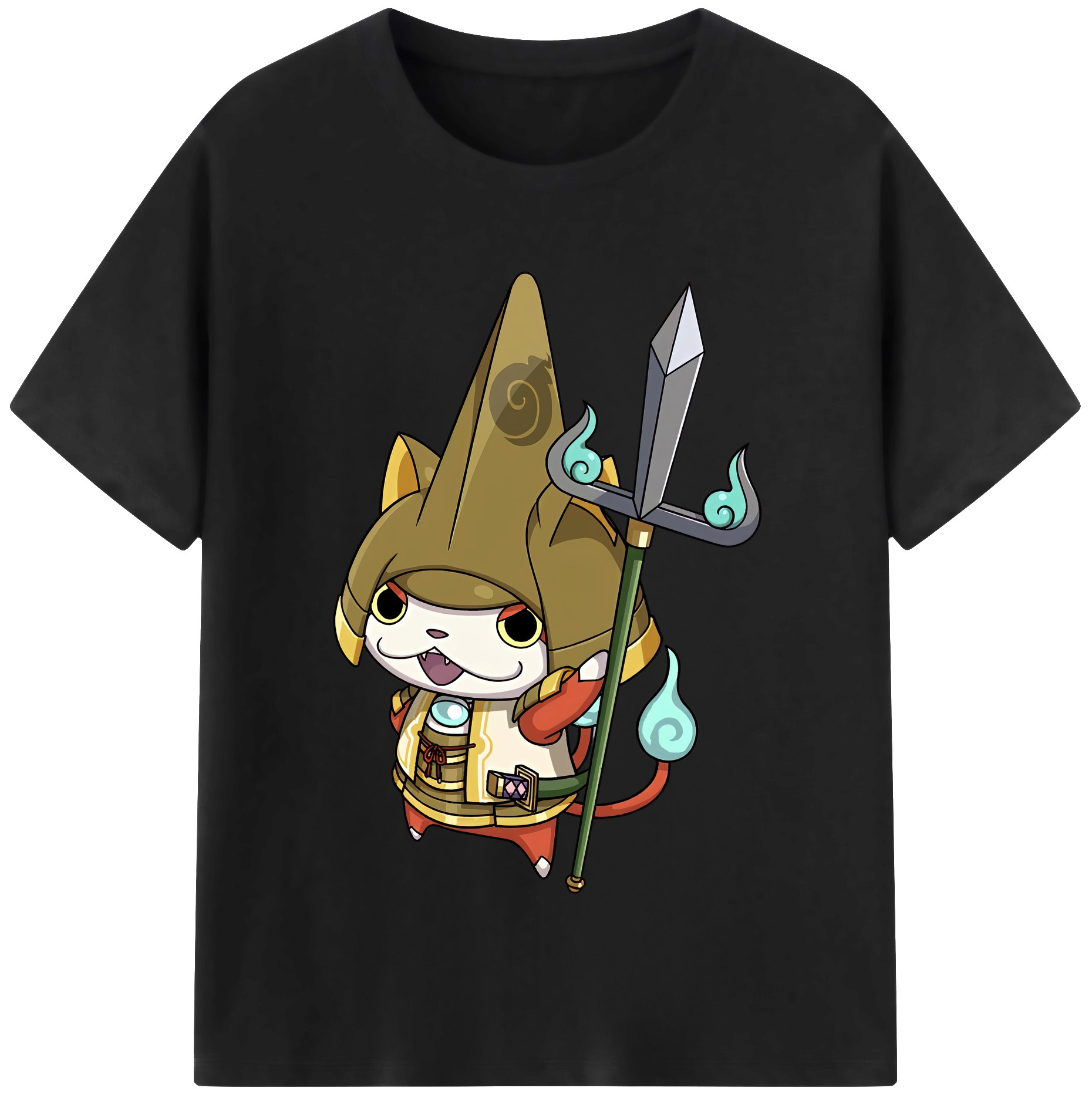 （画像用） 妖怪ウォッチ Yo-kai Watch 綿100％半袖Tシャツ（フロントプリント）