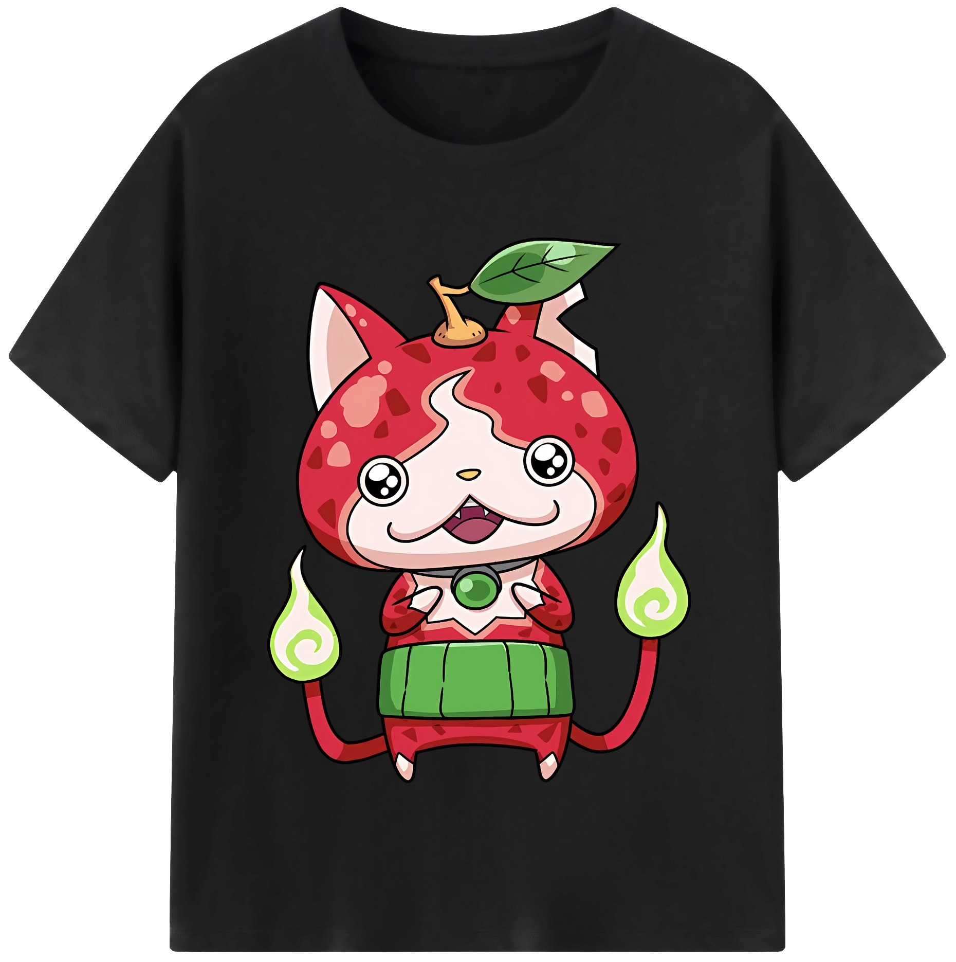 （画像用） 妖怪ウォッチ Yo-kai Watch 綿100％半袖Tシャツ（フロントプリント）