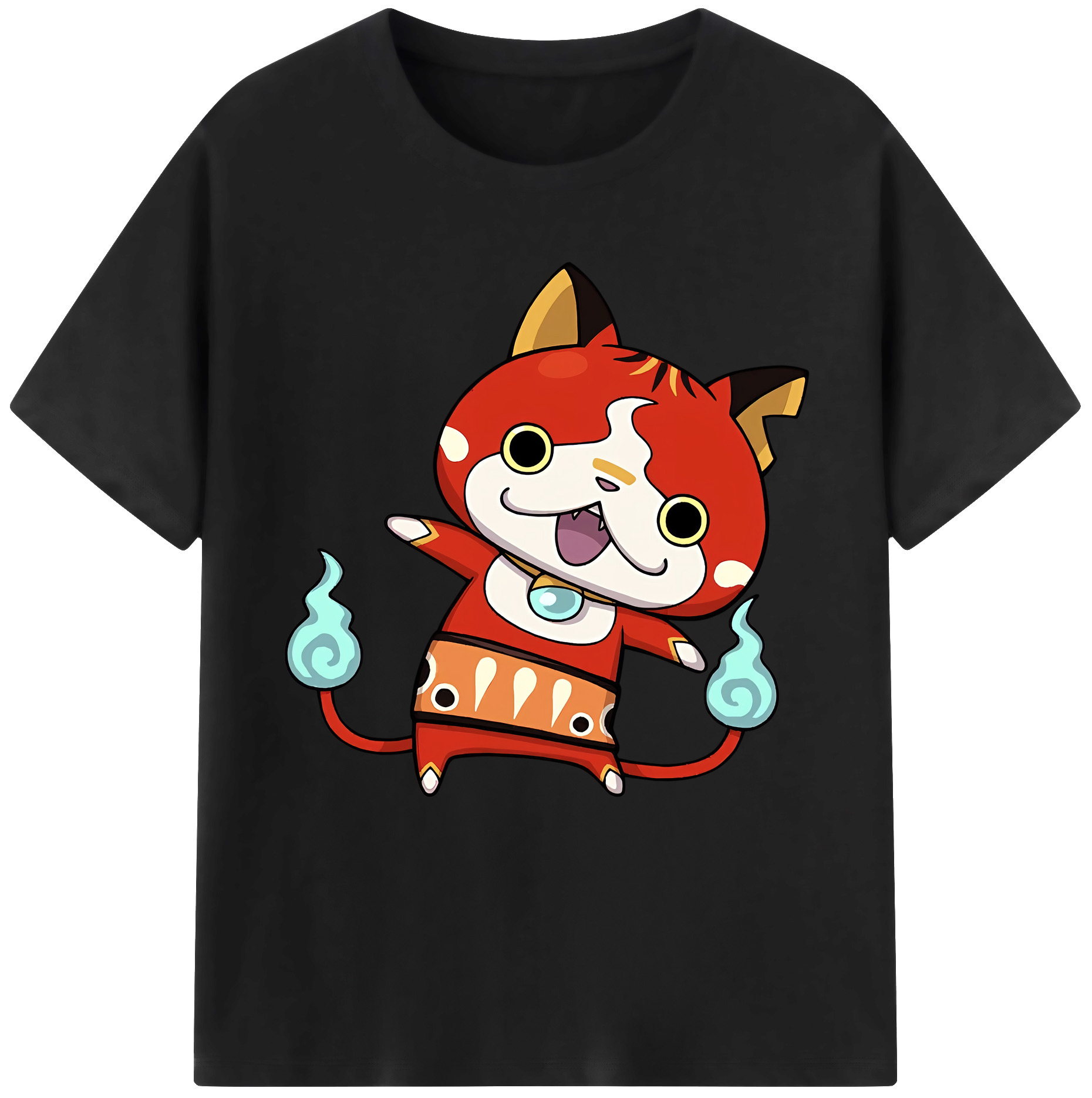 （画像用） 妖怪ウォッチ Yo-kai Watch 綿100％半袖Tシャツ（フロントプリント）