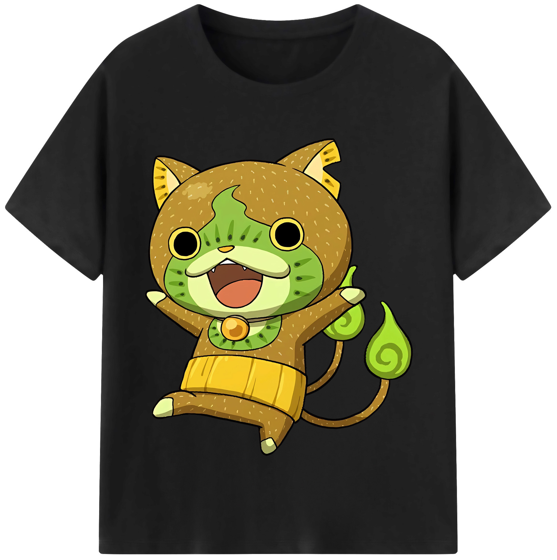 （画像用） 妖怪ウォッチ Yo-kai Watch 綿100％半袖Tシャツ（フロントプリント）