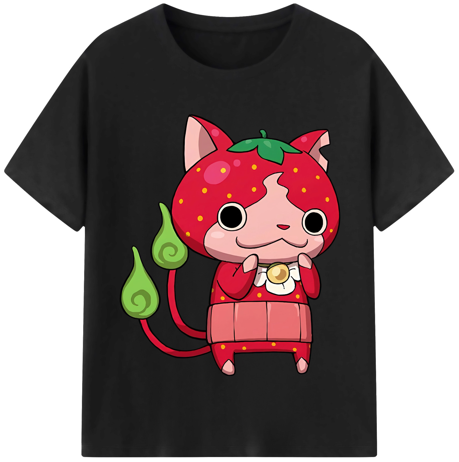 （画像用） 妖怪ウォッチ Yo-kai Watch 綿100％半袖Tシャツ（フロントプリント）
