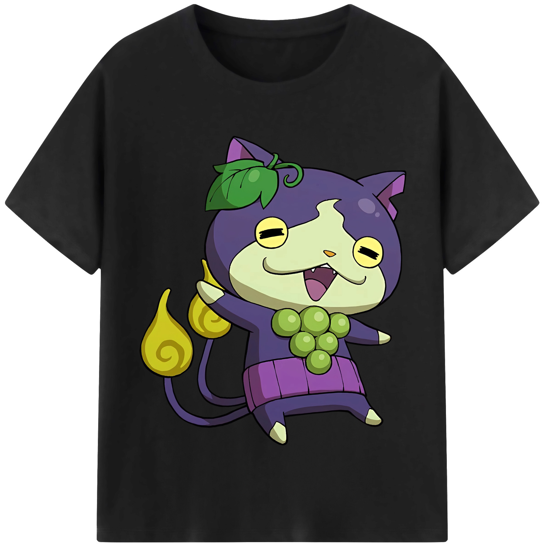 （画像用） 妖怪ウォッチ Yo-kai Watch 綿100％半袖Tシャツ（フロントプリント）