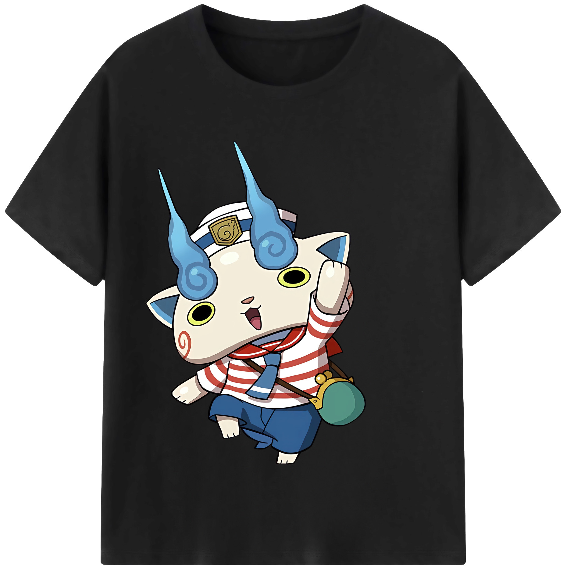 （画像用） 妖怪ウォッチ Yo-kai Watch 綿100％半袖Tシャツ（フロントプリント）