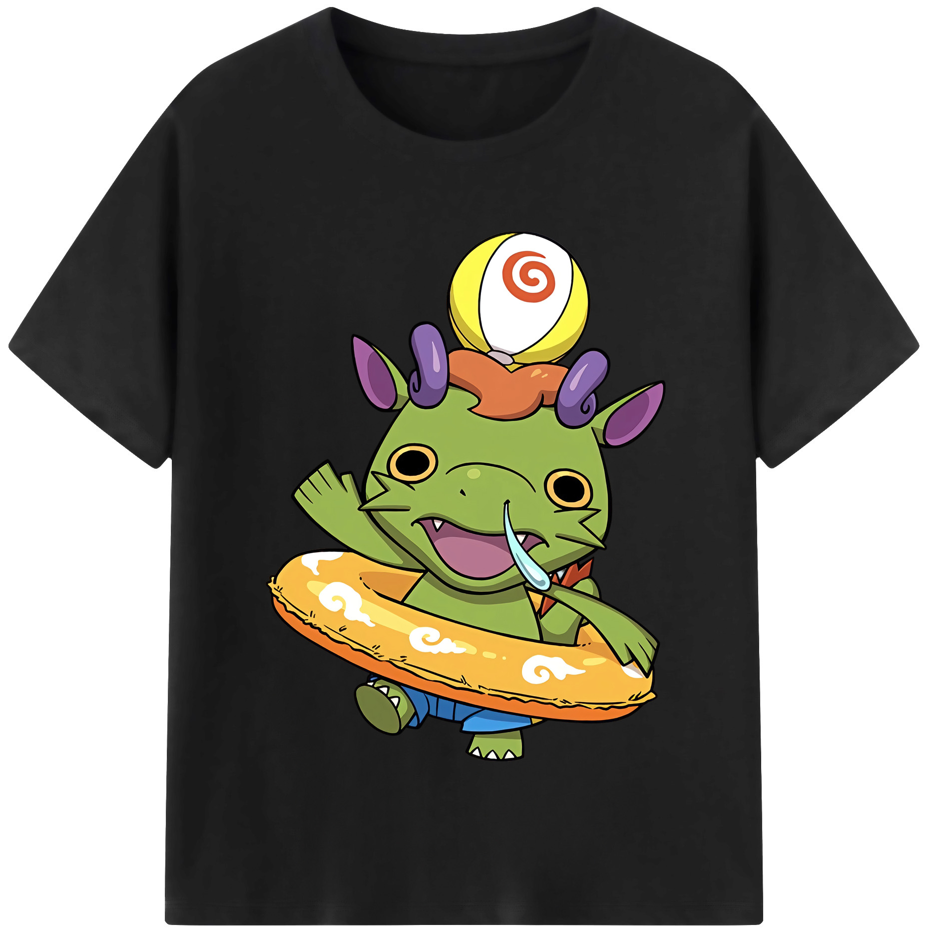（画像用） 妖怪ウォッチ Yo-kai Watch 綿100％半袖Tシャツ（フロントプリント）