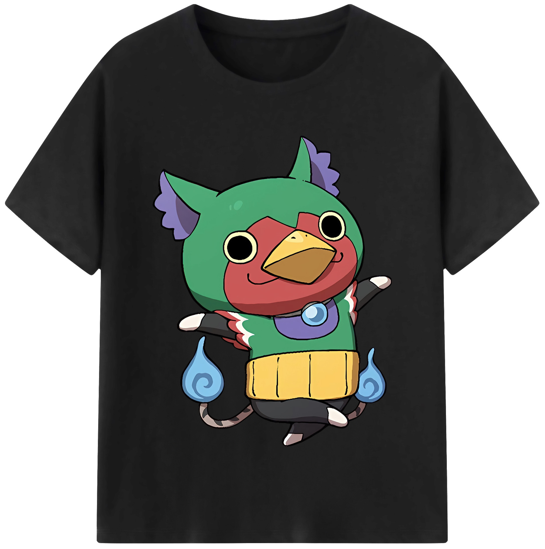（画像用） 妖怪ウォッチ Yo-kai Watch 綿100％半袖Tシャツ（フロントプリント）