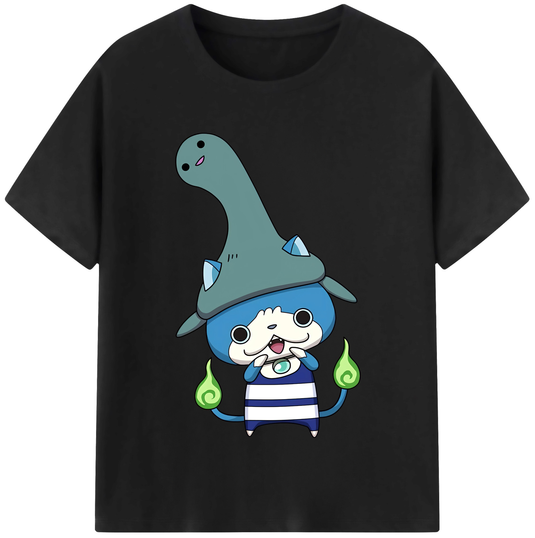 （画像用） 妖怪ウォッチ Yo-kai Watch 綿100％半袖Tシャツ（フロントプリント）