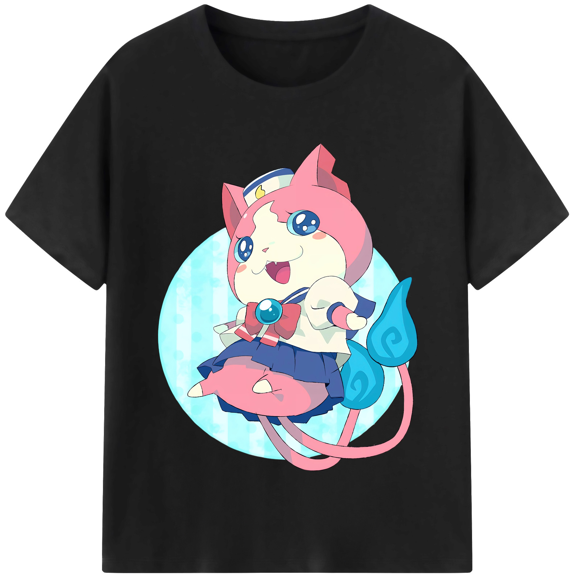 （画像用） 妖怪ウォッチ Yo-kai Watch 綿100％半袖Tシャツ（フロントプリント）
