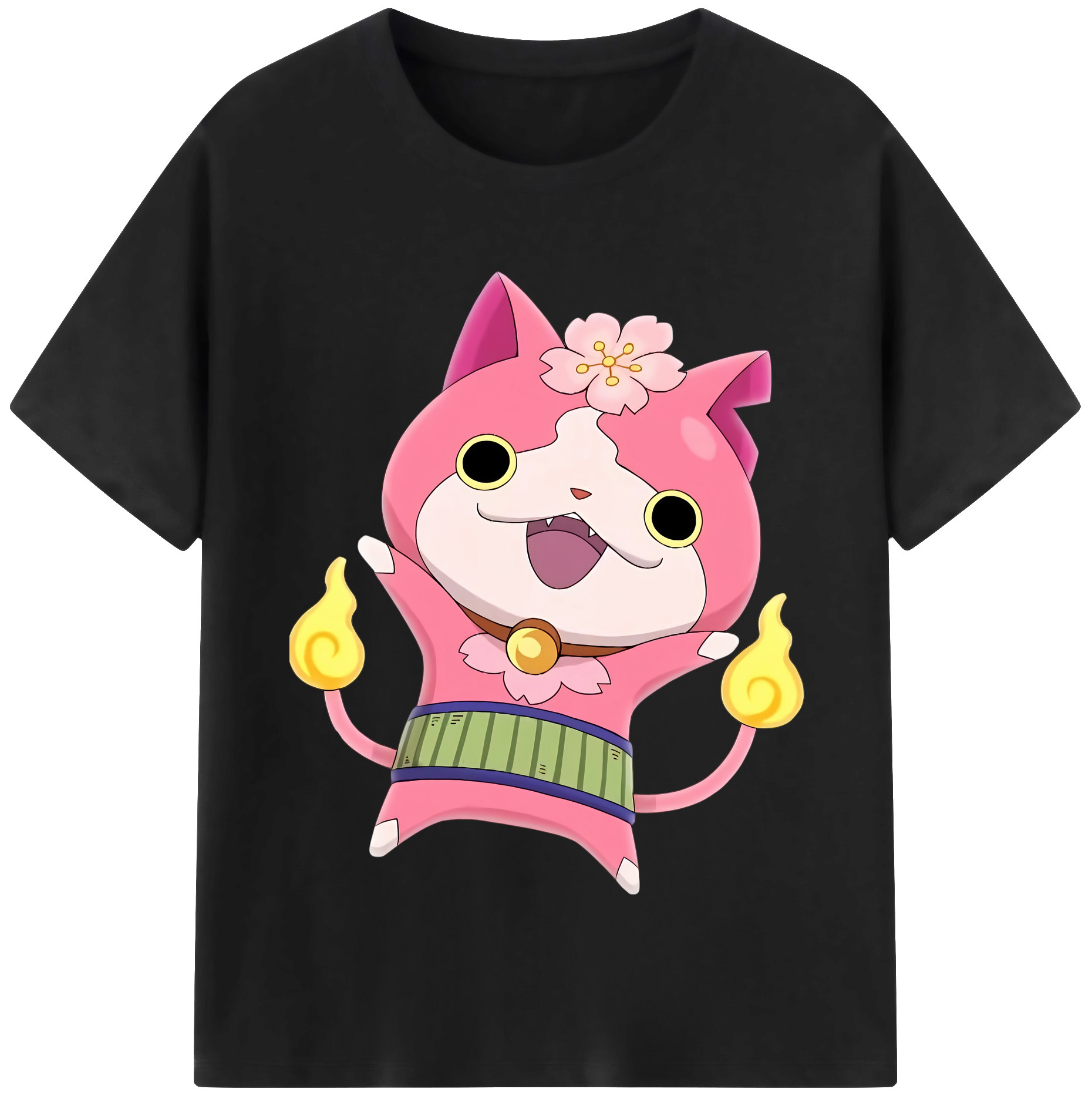 （画像用） 妖怪ウォッチ Yo-kai Watch 綿100％半袖Tシャツ（フロントプリント）