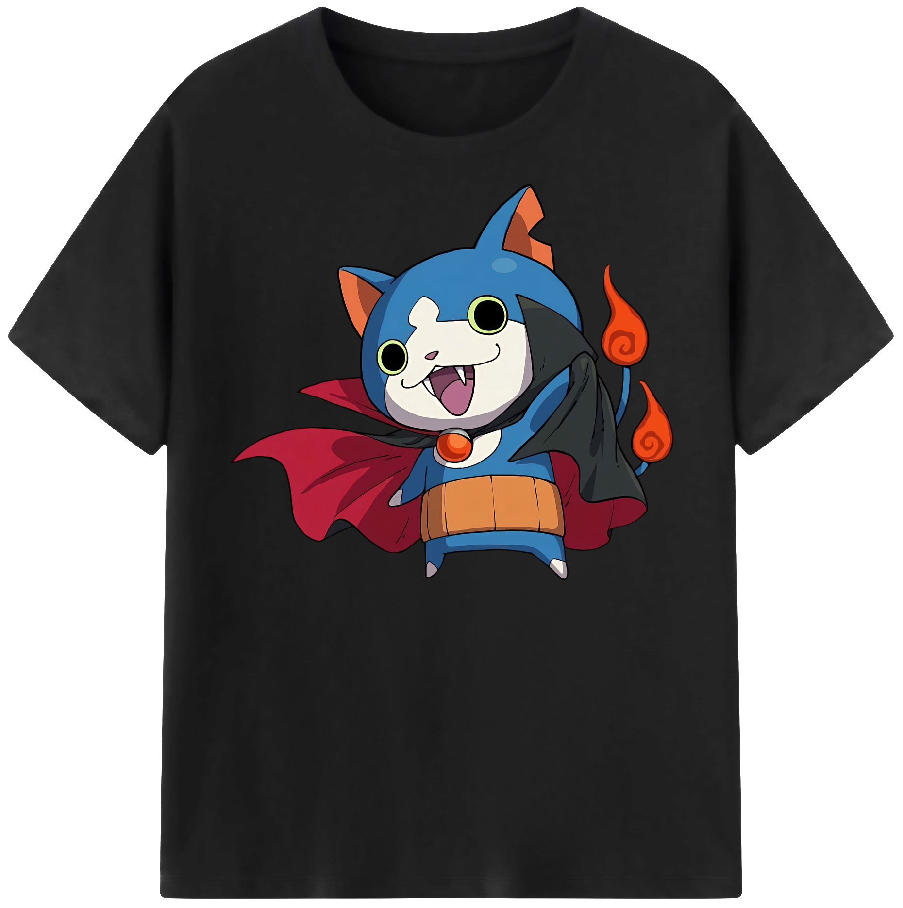 （画像用） 妖怪ウォッチ Yo-kai Watch 綿100％半袖Tシャツ（フロントプリント）