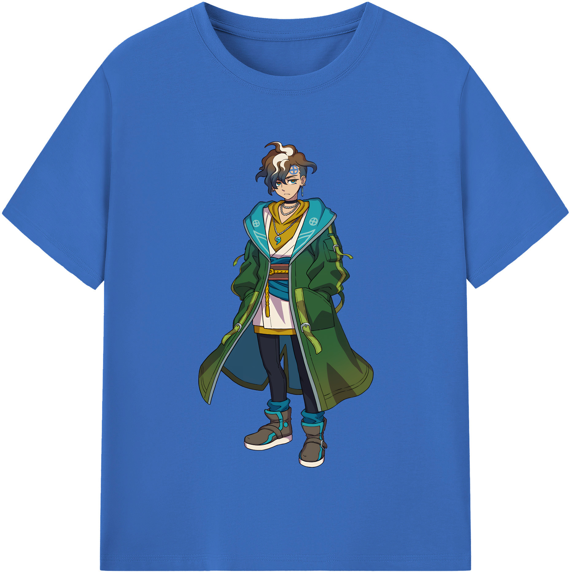 （画像用） 妖怪ウォッチ Yo-kai Watch 綿100％半袖Tシャツ（フロントプリント）