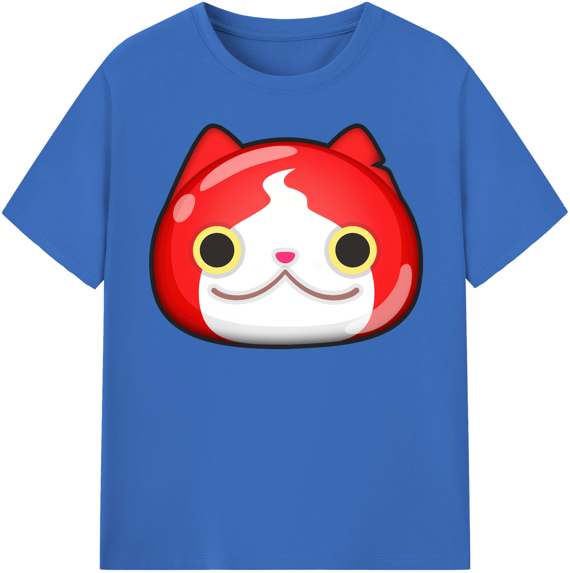 （画像用） 妖怪ウォッチ Yo-kai Watch 綿100％半袖Tシャツ（フロントプリント）