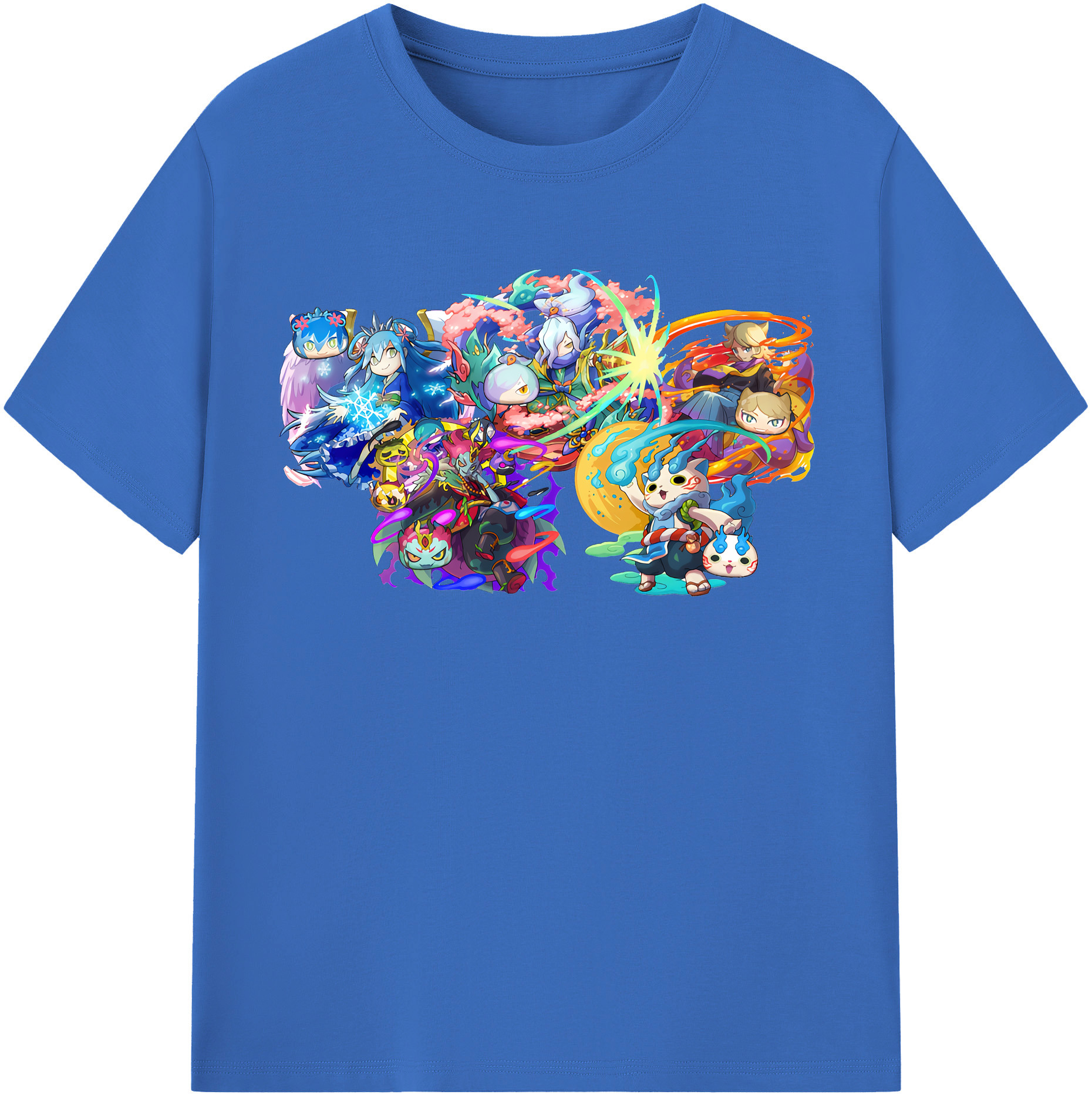 （画像用） 妖怪ウォッチ Yo-kai Watch 綿100％半袖Tシャツ（フロントプリント）