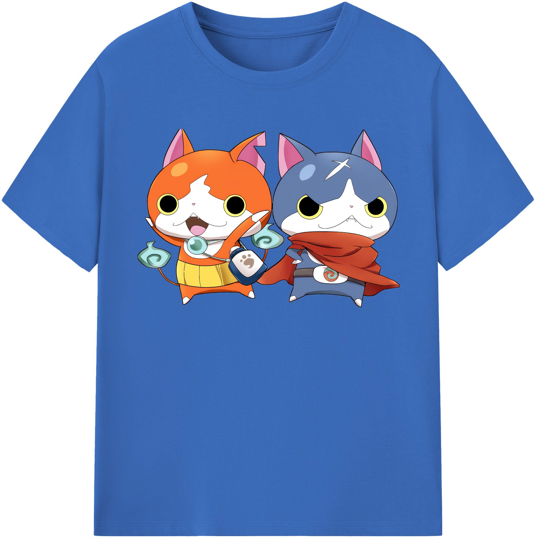 （画像用） 妖怪ウォッチ Yo-kai Watch 綿100％半袖Tシャツ（フロントプリント）
