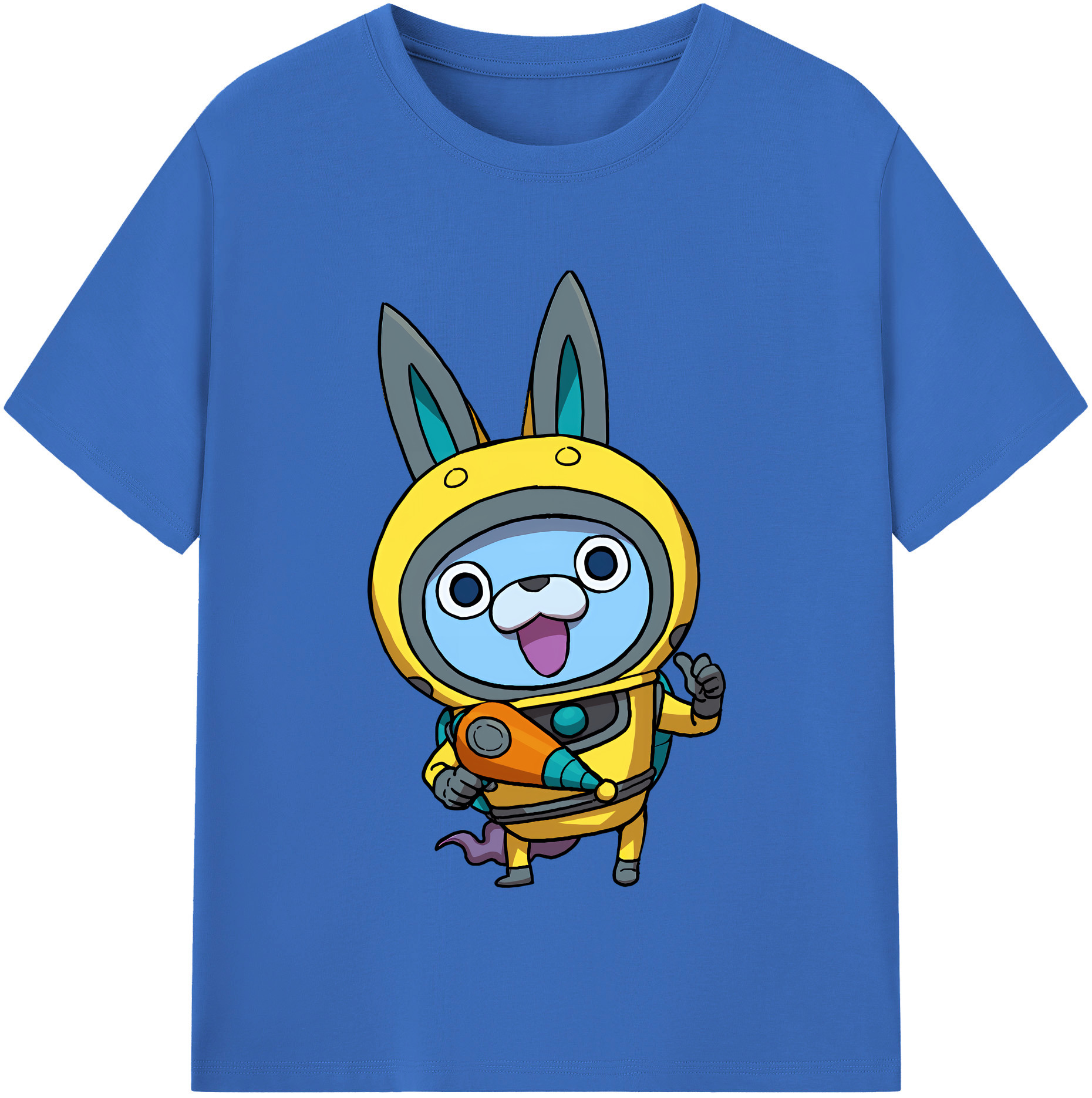 （画像用） 妖怪ウォッチ Yo-kai Watch 綿100％半袖Tシャツ（フロントプリント）