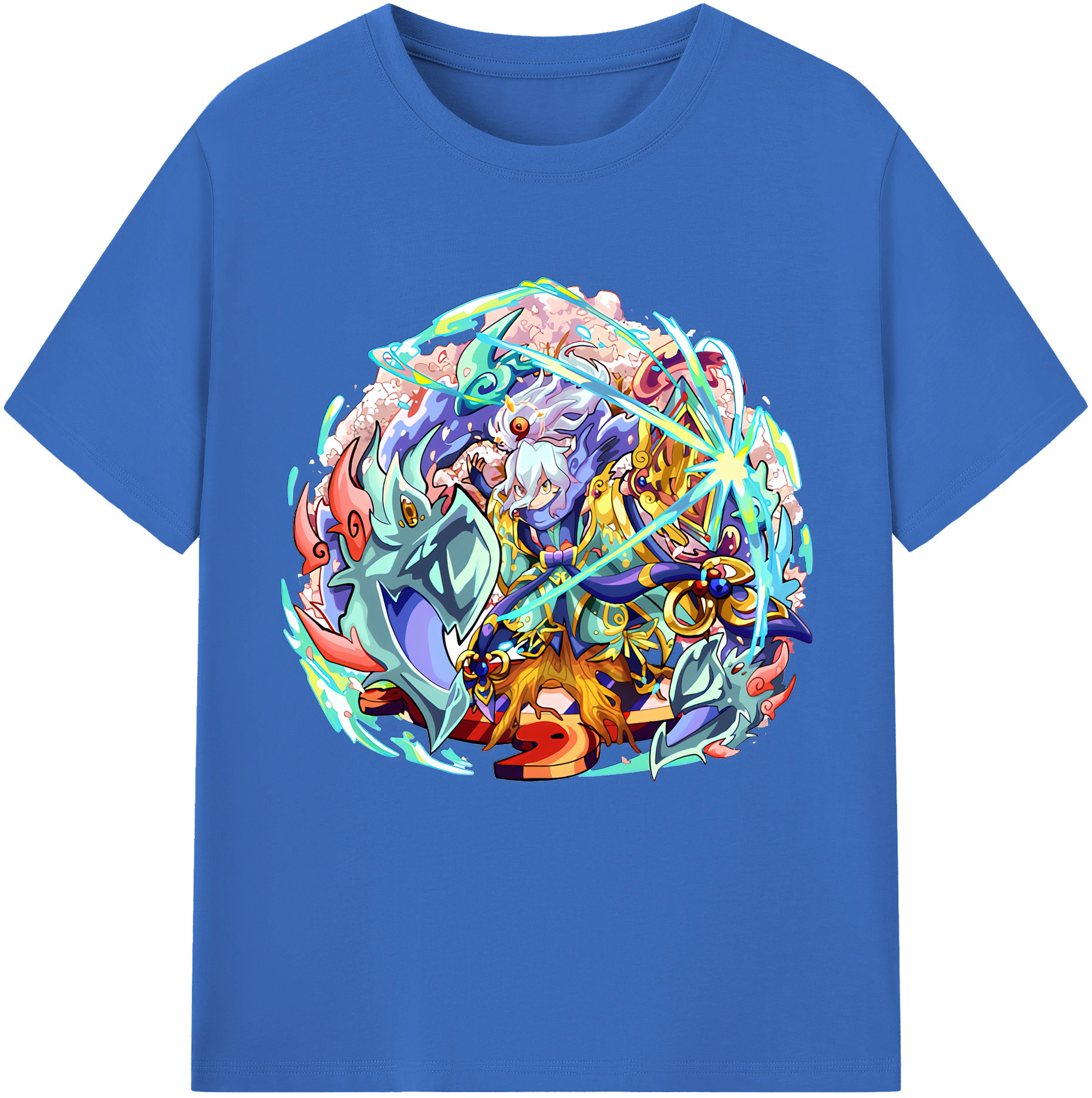 （画像用） 妖怪ウォッチ Yo-kai Watch 綿100％半袖Tシャツ（フロントプリント）