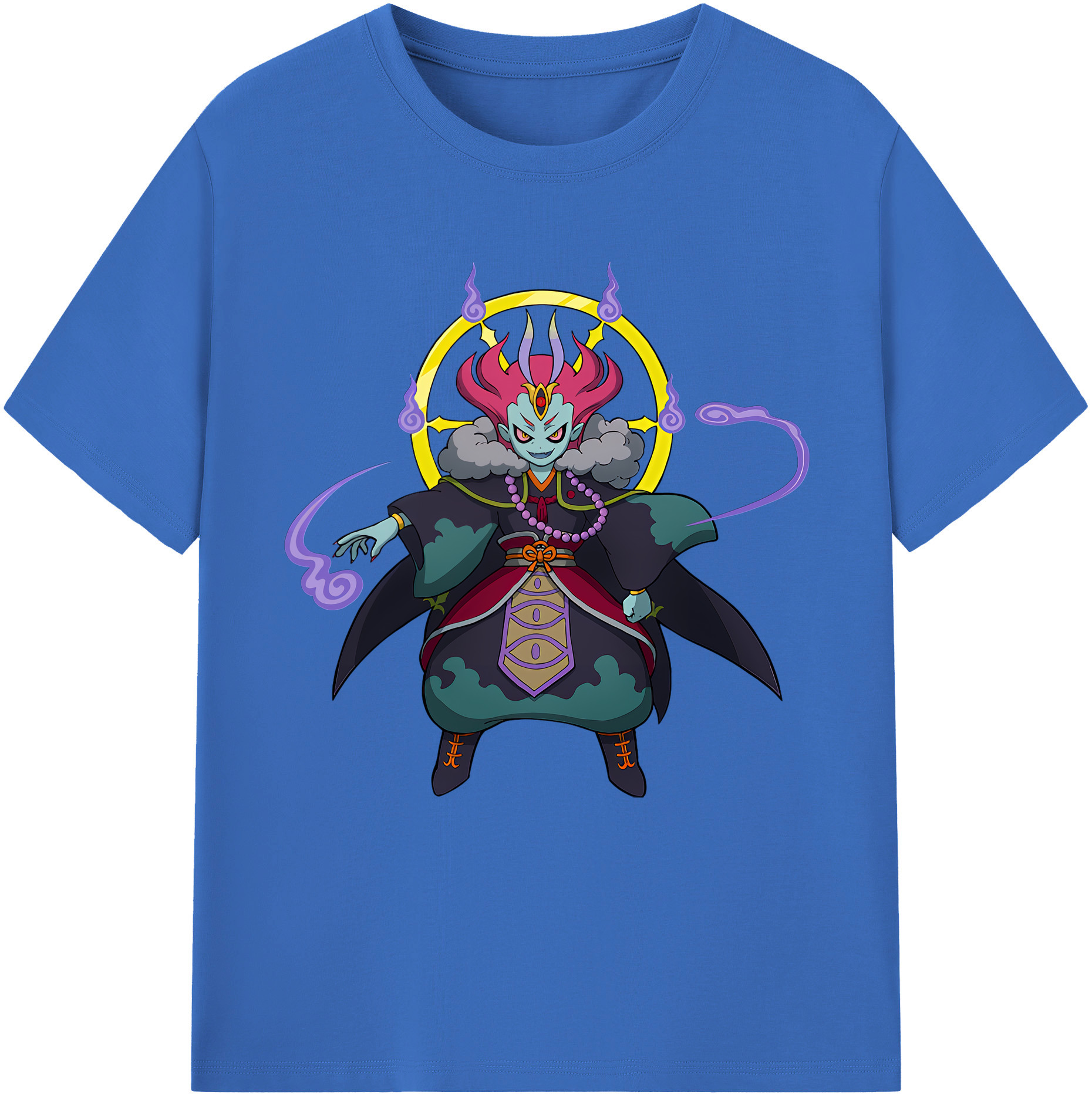 （画像用） 妖怪ウォッチ Yo-kai Watch 綿100％半袖Tシャツ（フロントプリント）