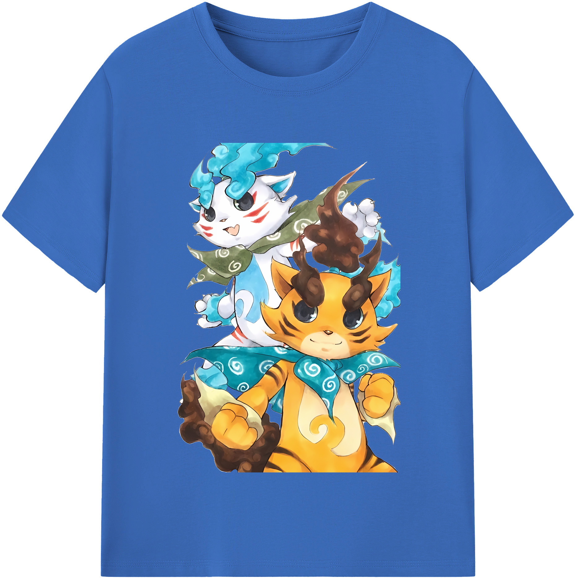 （画像用） 妖怪ウォッチ Yo-kai Watch 綿100％半袖Tシャツ（フロントプリント）