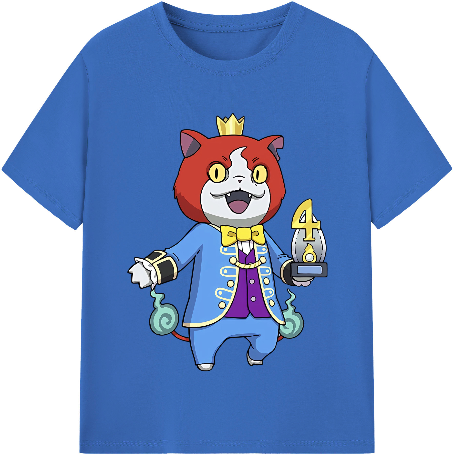 （画像用） 妖怪ウォッチ Yo-kai Watch 綿100％半袖Tシャツ（フロントプリント）
