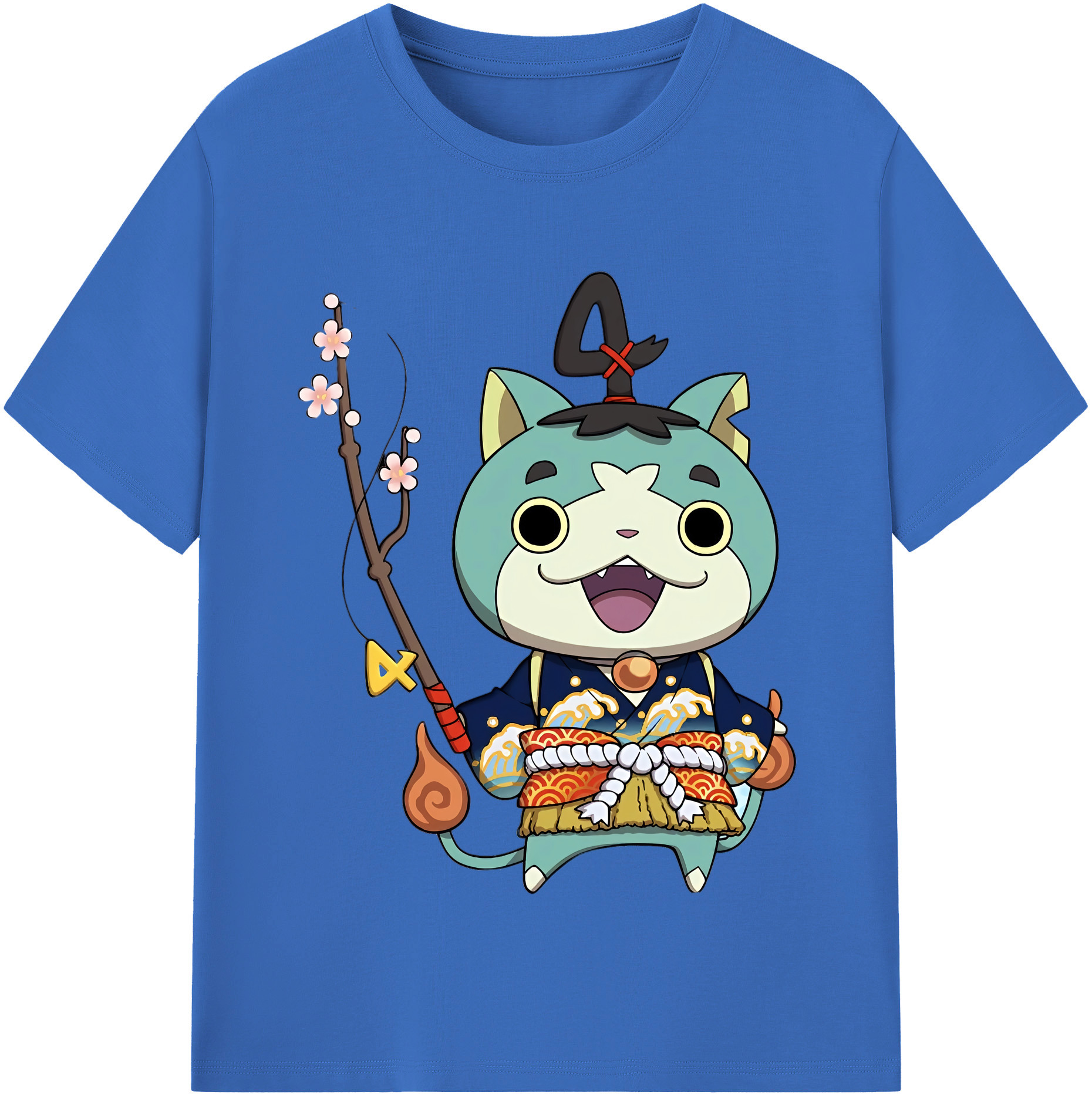 （画像用） 妖怪ウォッチ Yo-kai Watch 綿100％半袖Tシャツ（フロントプリント）