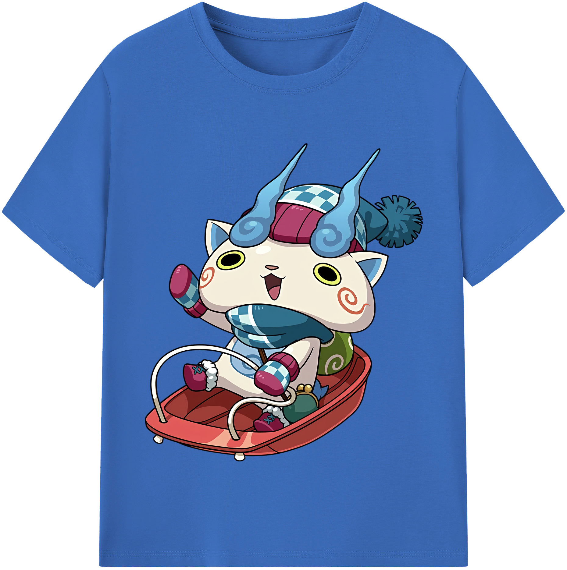 （画像用） 妖怪ウォッチ Yo-kai Watch 綿100％半袖Tシャツ（フロントプリント）