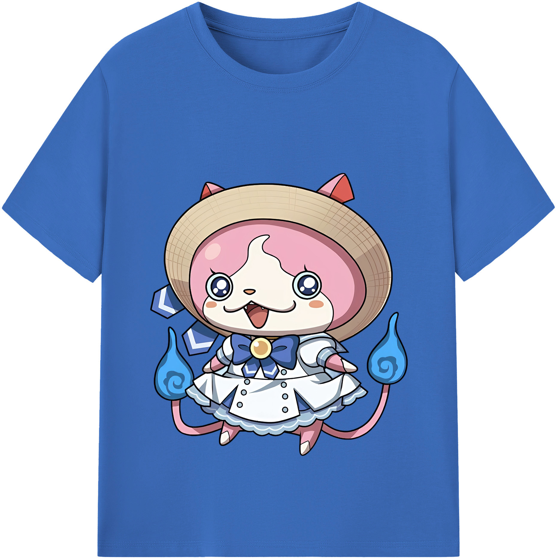 （画像用） 妖怪ウォッチ Yo-kai Watch 綿100％半袖Tシャツ（フロントプリント）