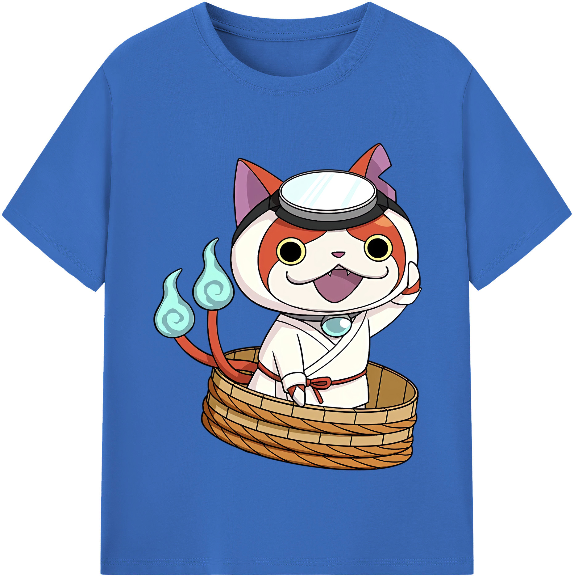 （画像用） 妖怪ウォッチ Yo-kai Watch 綿100％半袖Tシャツ（フロントプリント）