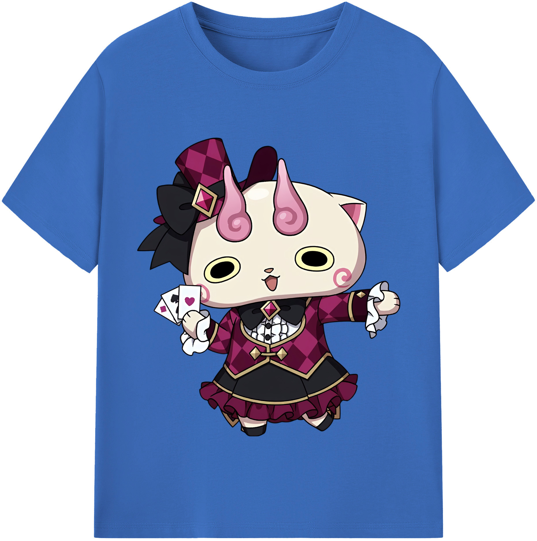 （画像用） 妖怪ウォッチ Yo-kai Watch 綿100％半袖Tシャツ（フロントプリント）