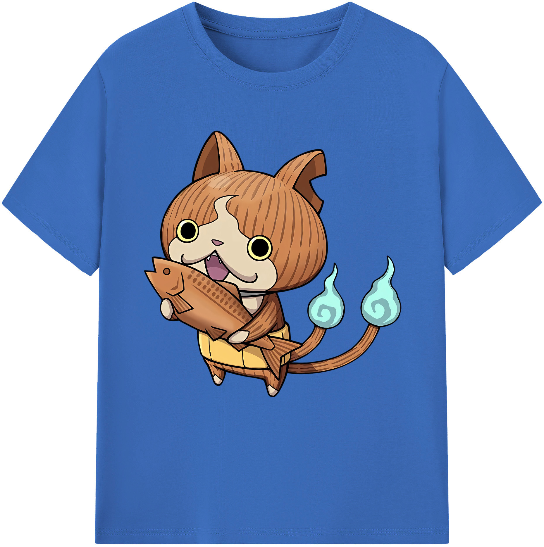 （画像用） 妖怪ウォッチ Yo-kai Watch 綿100％半袖Tシャツ（フロントプリント）