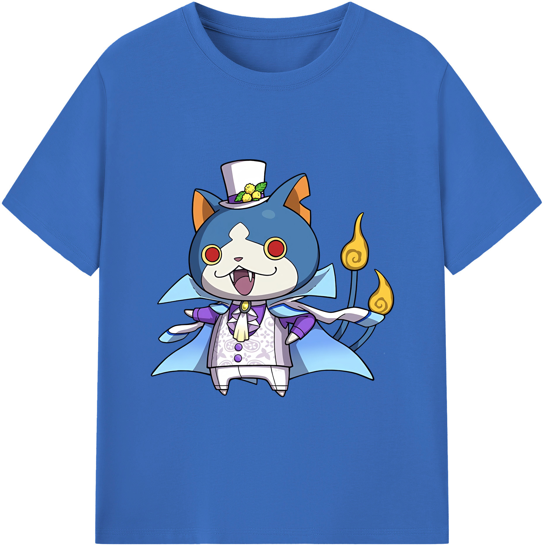 （画像用） 妖怪ウォッチ Yo-kai Watch 綿100％半袖Tシャツ（フロントプリント）