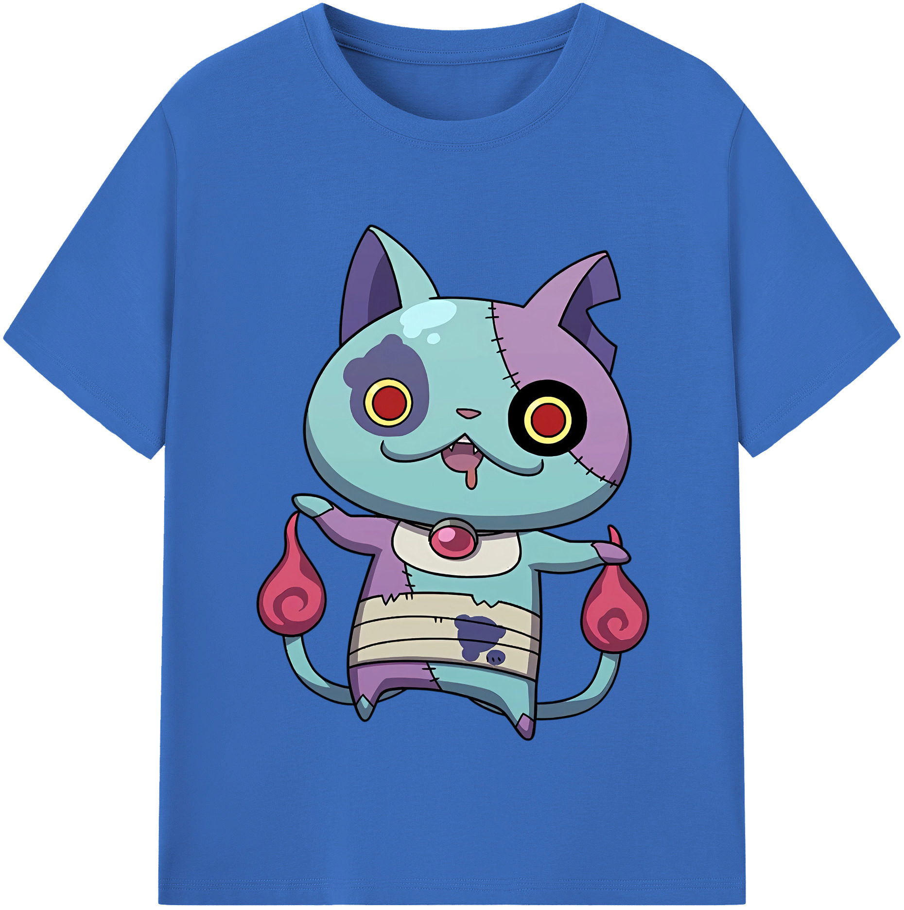 （画像用） 妖怪ウォッチ Yo-kai Watch 綿100％半袖Tシャツ（フロントプリント）