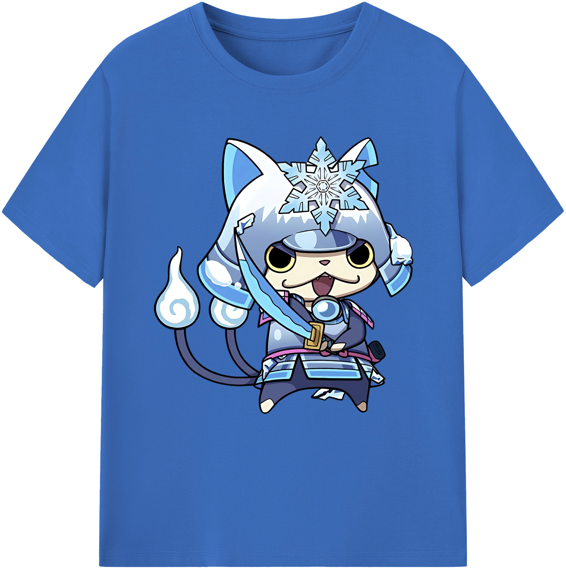 （画像用） 妖怪ウォッチ Yo-kai Watch 綿100％半袖Tシャツ（フロントプリント）
