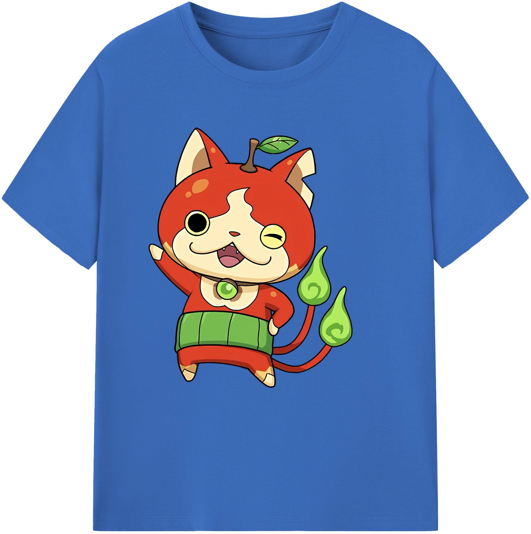 （画像用） 妖怪ウォッチ Yo-kai Watch 綿100％半袖Tシャツ（フロントプリント）