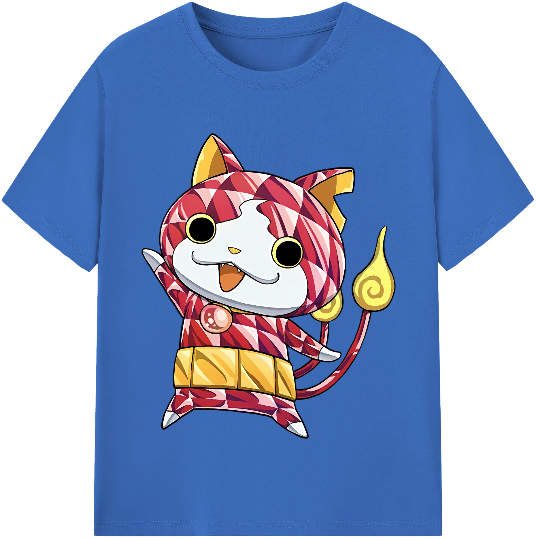 （画像用） 妖怪ウォッチ Yo-kai Watch 綿100％半袖Tシャツ（フロントプリント）