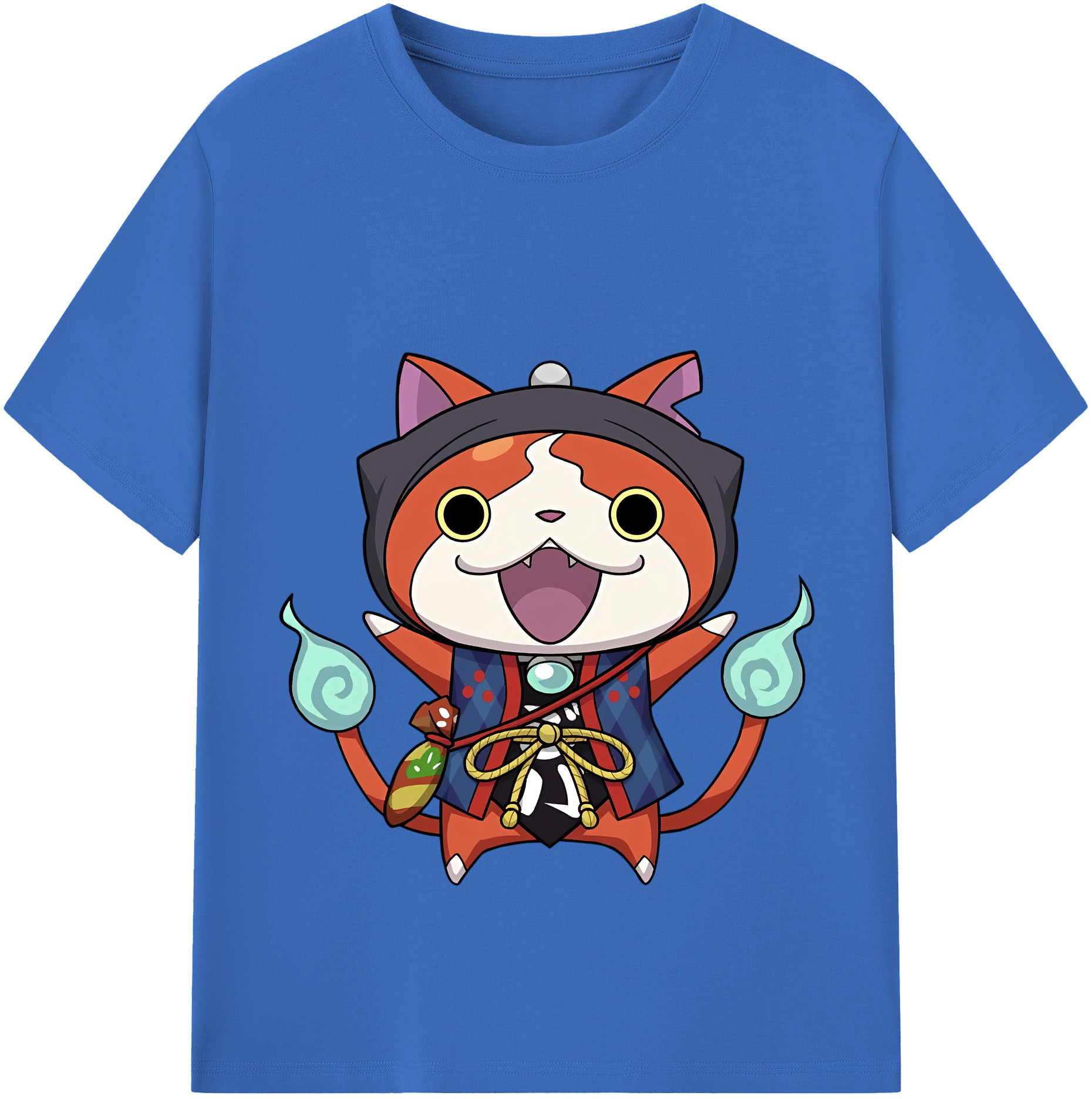 （画像用） 妖怪ウォッチ Yo-kai Watch 綿100％半袖Tシャツ（フロントプリント）