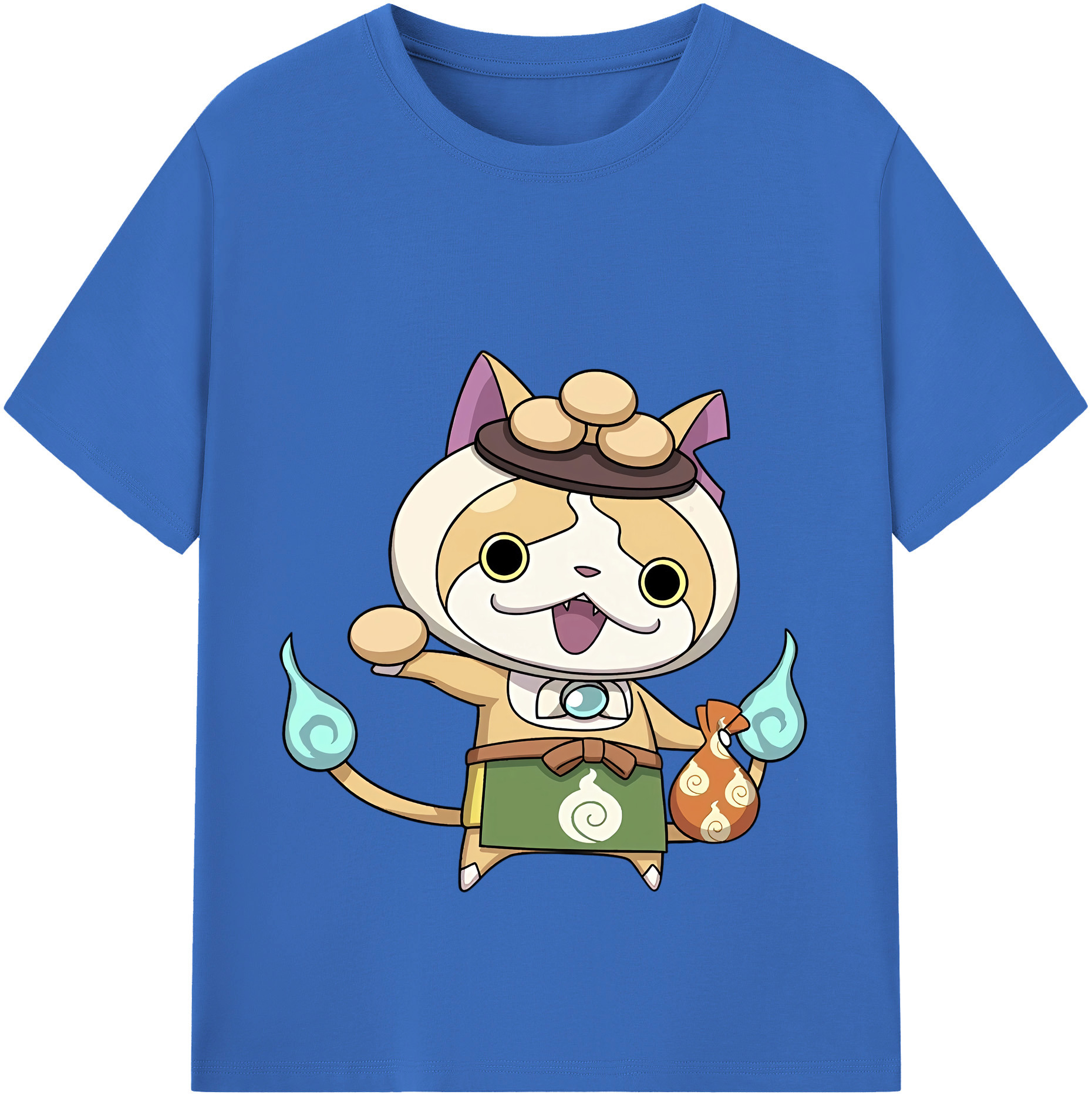 （画像用） 妖怪ウォッチ Yo-kai Watch 綿100％半袖Tシャツ（フロントプリント）