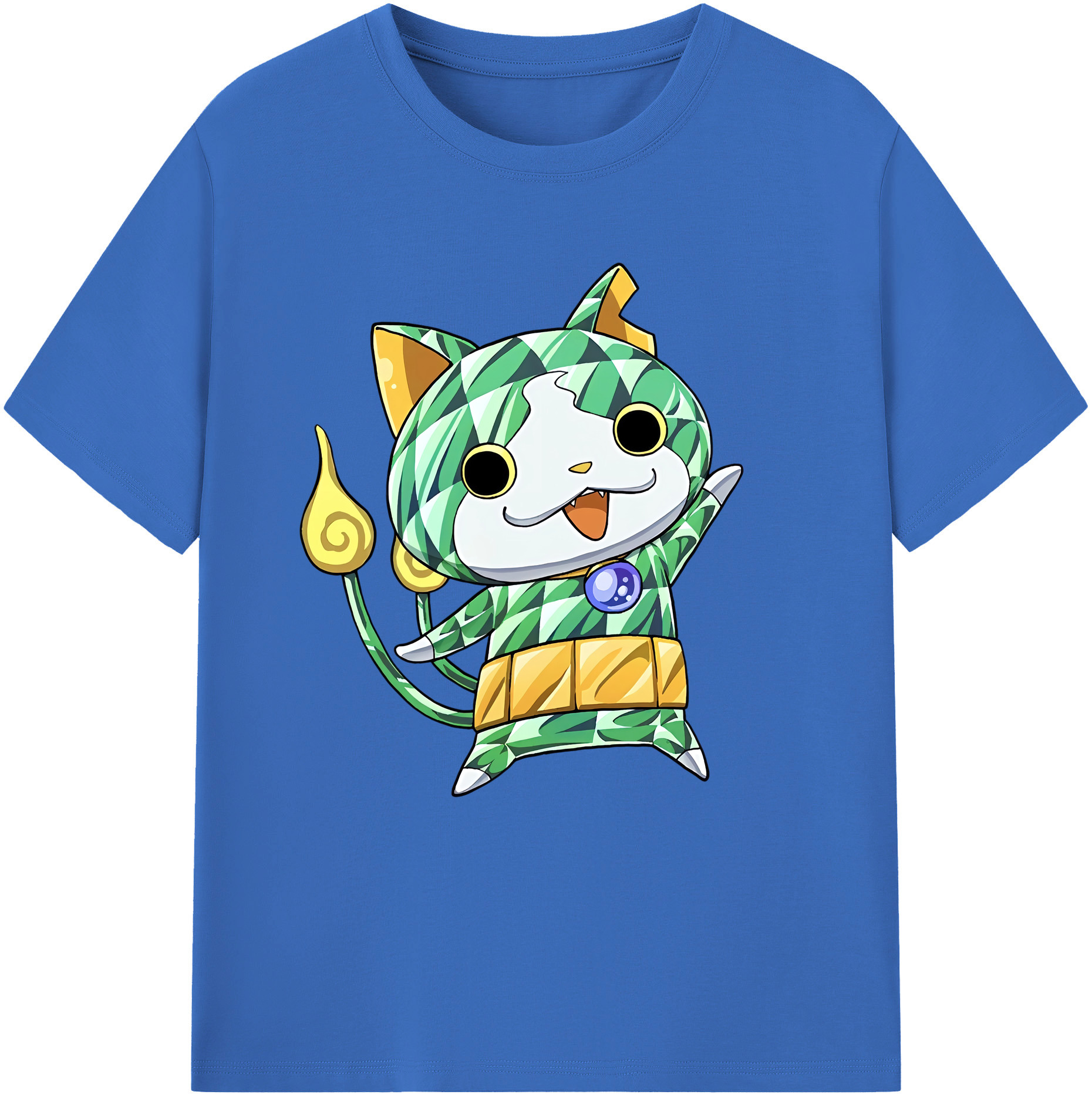（画像用） 妖怪ウォッチ Yo-kai Watch 綿100％半袖Tシャツ（フロントプリント）
