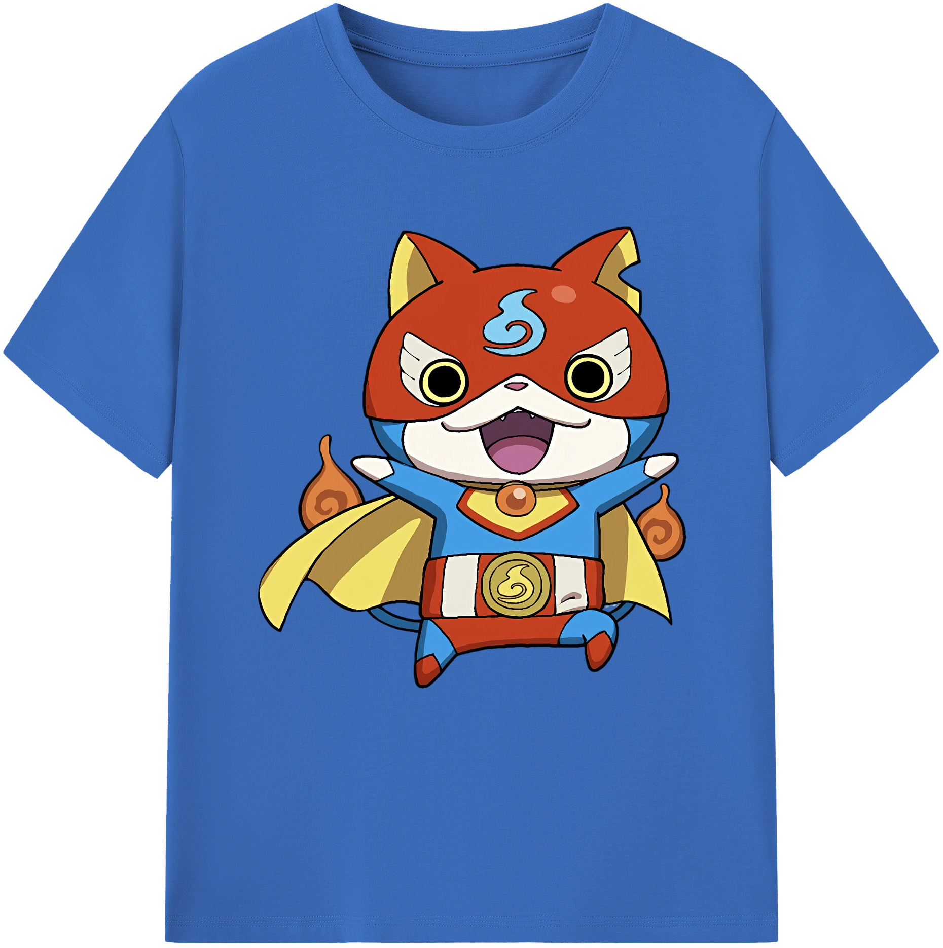 （画像用） 妖怪ウォッチ Yo-kai Watch 綿100％半袖Tシャツ（フロントプリント）